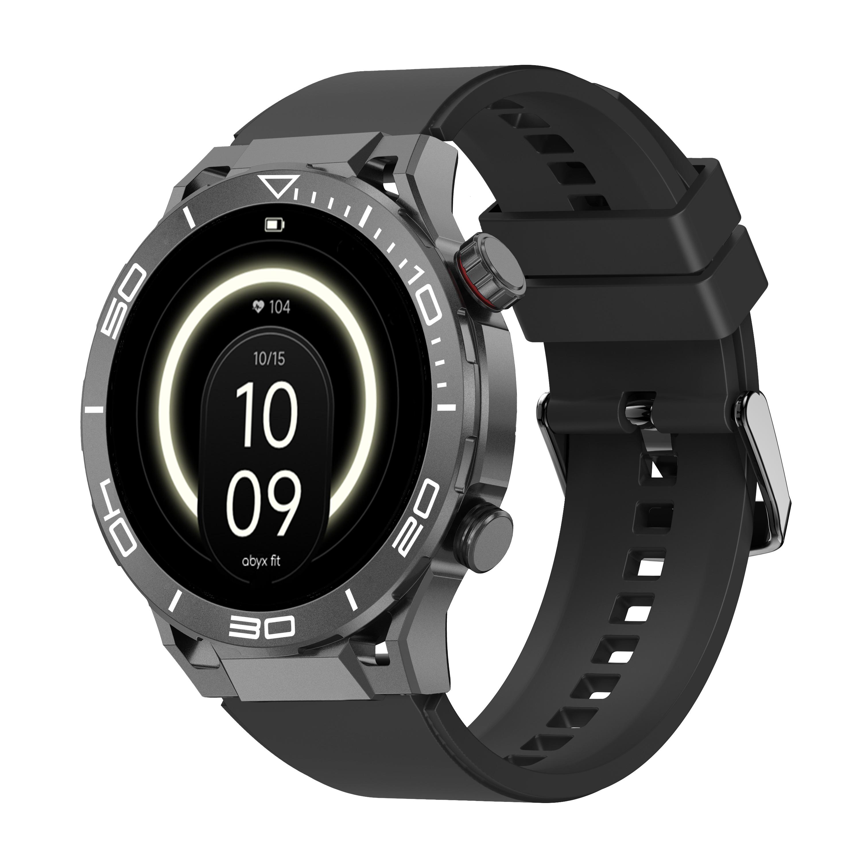 Voir la diapositive 9 : INNOV8 Montre connectée Abyx Saturn 4 - Noir