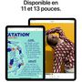 Voir la diapositive 4 : APPLE Tablette Tactile iPad Air 13 pouces 128Go Puce M3 WIFI 7ème génération - Bleu