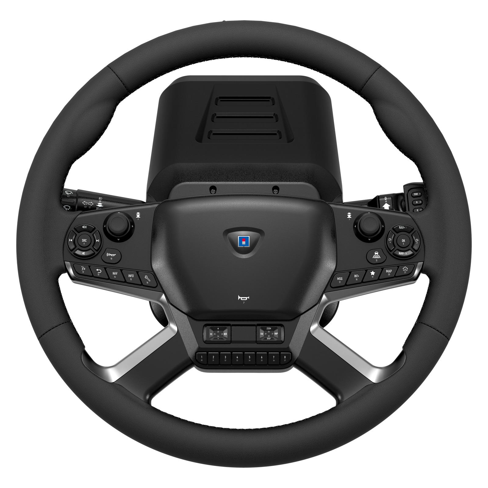 Voir la diapositive 3 : HORI Volant - Force Feedback Truck Control System PC