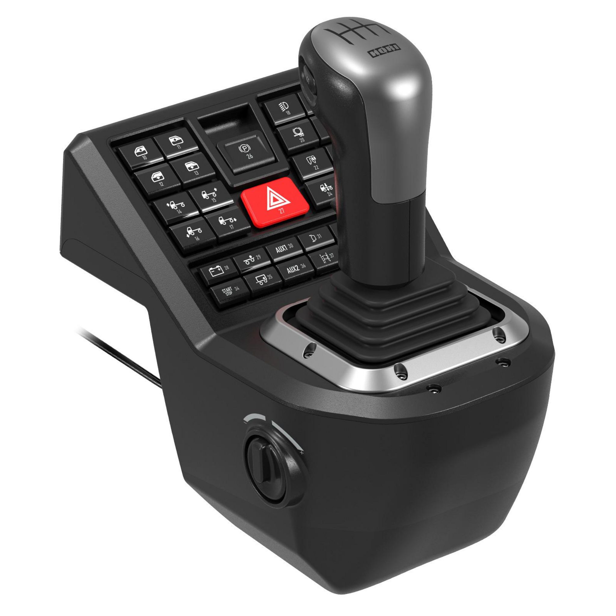 Voir la diapositive 4 : HORI Volant - Force Feedback Truck Control System PC
