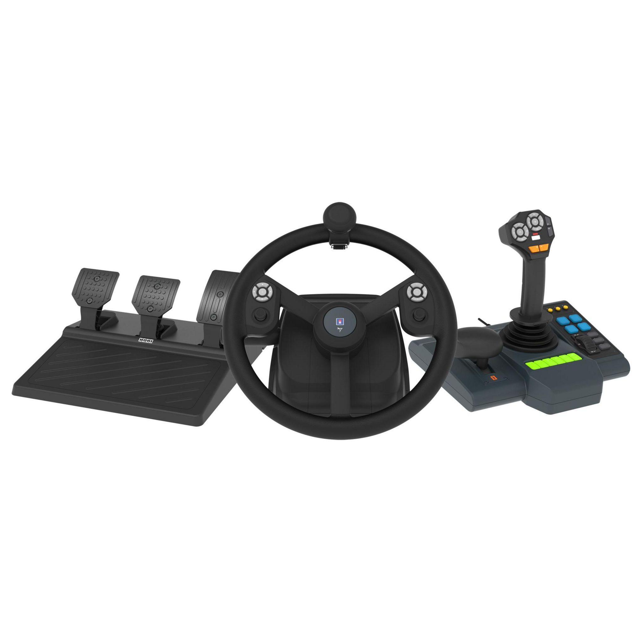 Voir la diapositive 2 : HORI Volant Gaming Farming Vehicle Control PC