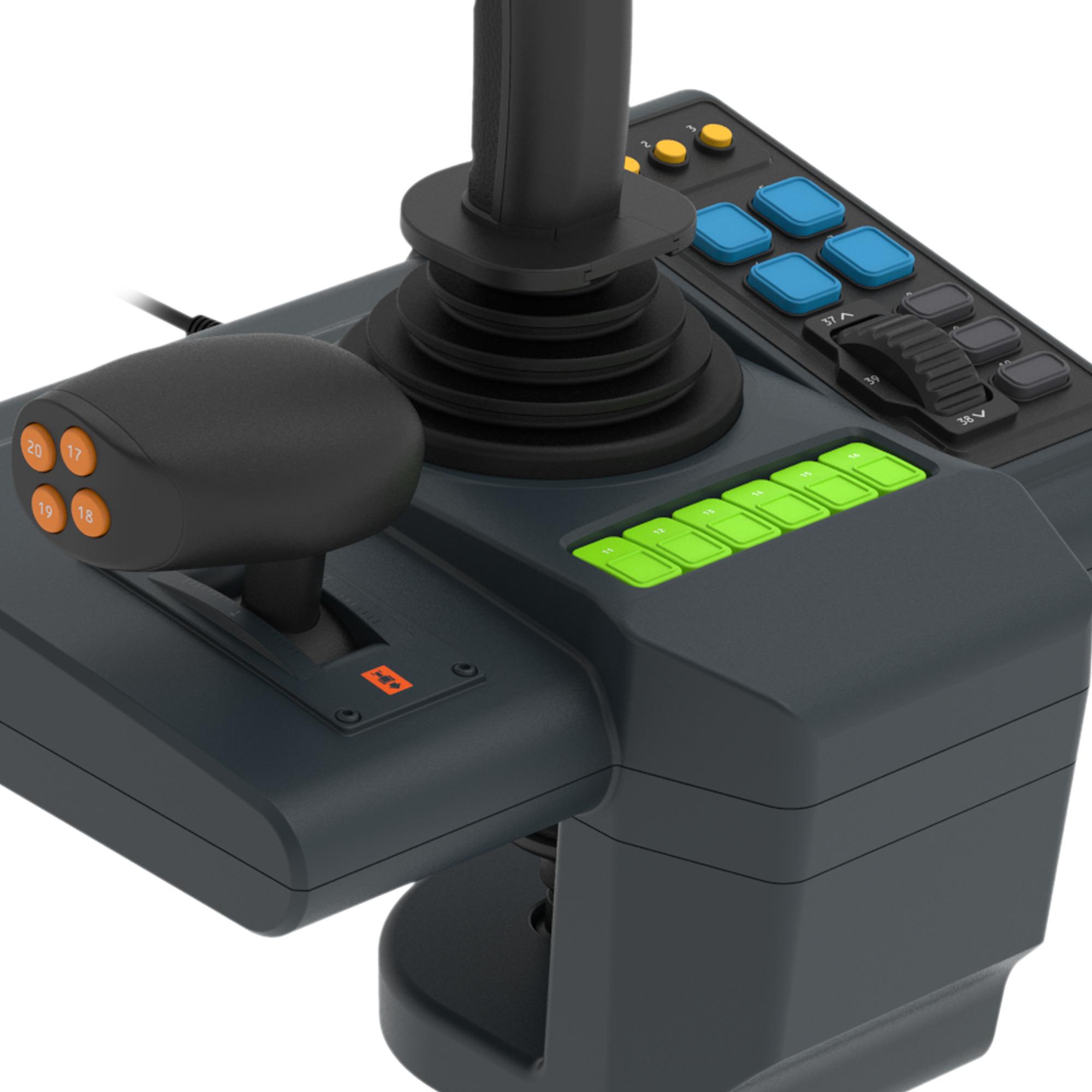 Voir la diapositive 10 : HORI Volant Gaming Farming Vehicle Control PC
