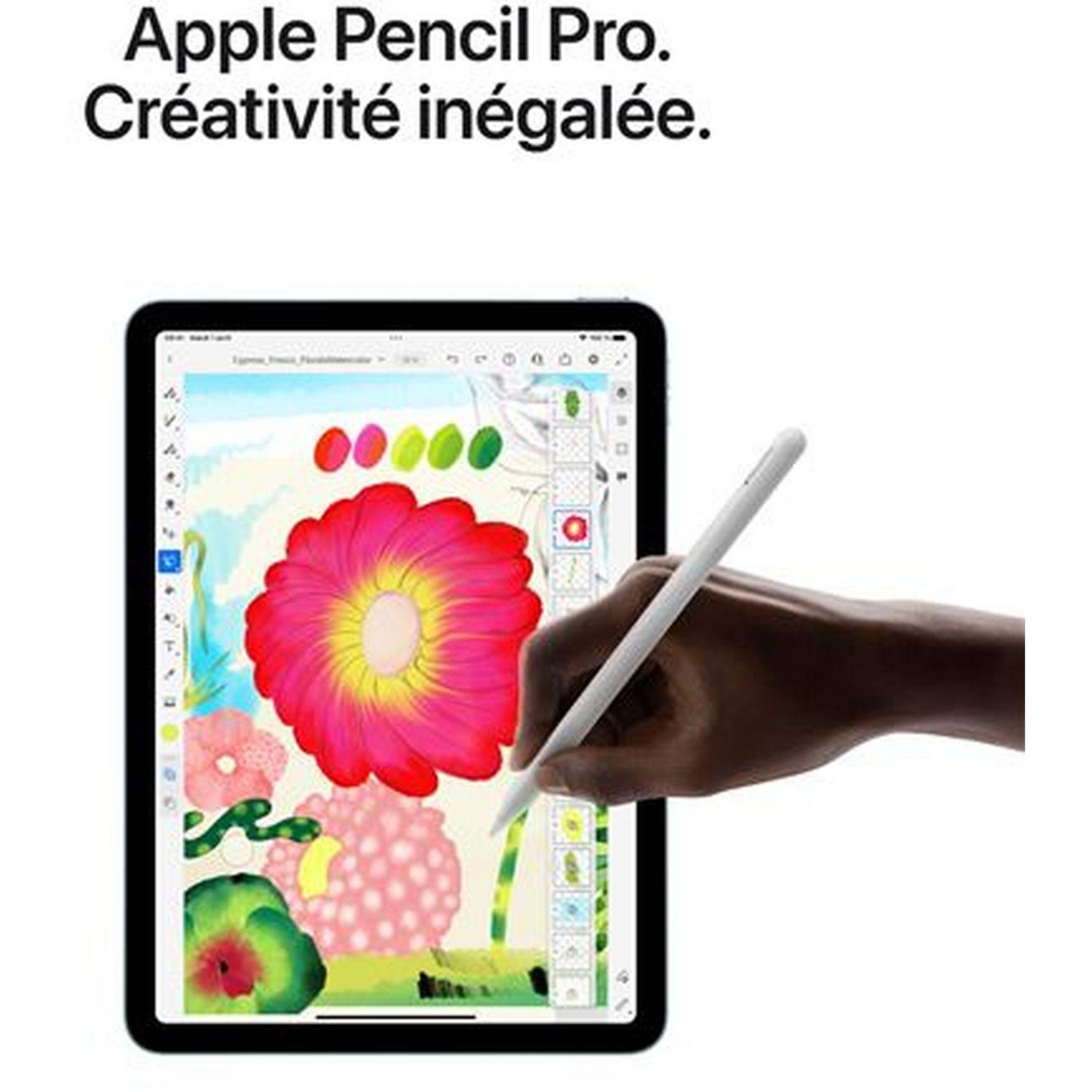 Voir la diapositive 6 : APPLE Tablette Tactile iPad Air 11 pouces 128Go Puce M3 WIFI 7ème génération  - Bleu