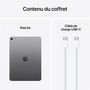 Voir la diapositive 10 : APPLE Tablette Tactile iPad Air 11 pouces 128Go Puce M3 WIFI 7ème génération - Gris Sidéral