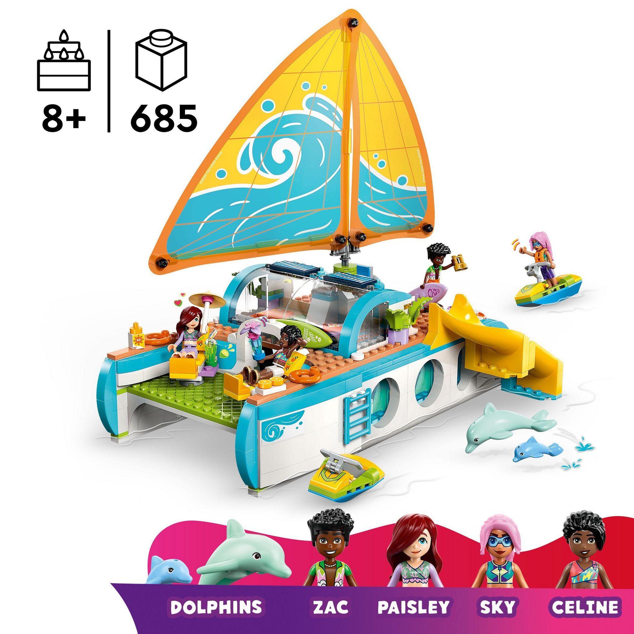 Voir la diapositive 3 : LEGO Friends 42664 - L aventure en Bateau