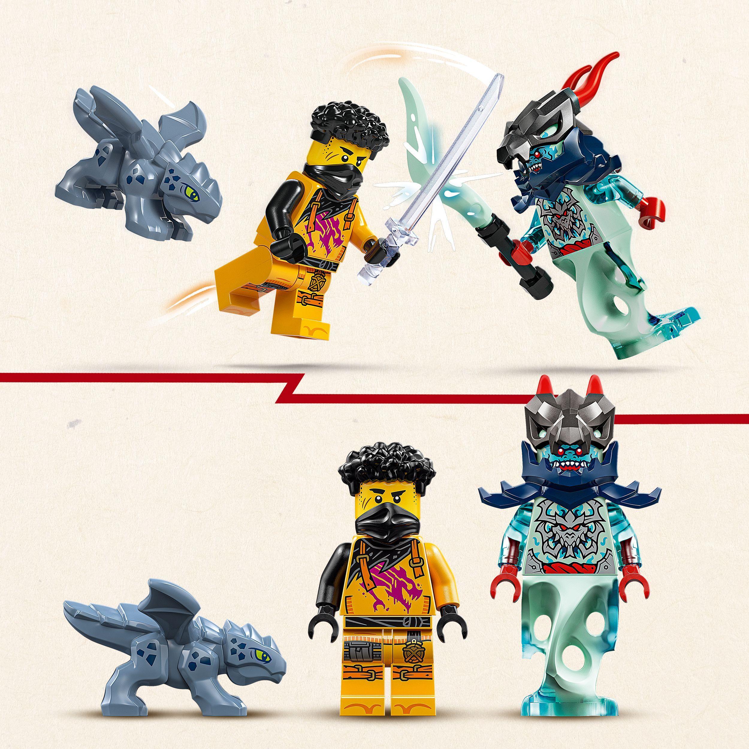 Voir la diapositive 4 : LEGO NINJAGO 71839 Le Robot de Spinjitzu d’Arin - Jouet pour Garçon ou Fille dès 7 ans