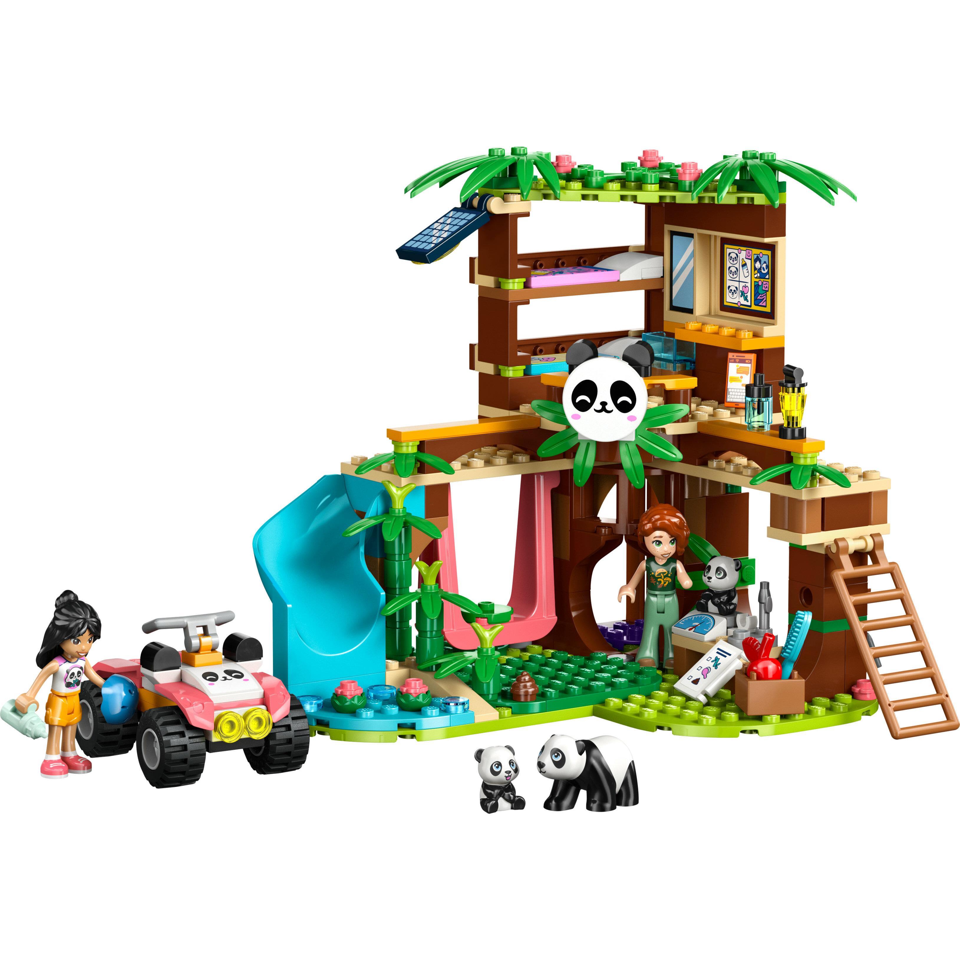 Voir la diapositive 2 : LEGO Friends 42648 Le Sanctuaire des Pandas - Jeu pour Fille ou Garçon dès 7 ans - Cadeau