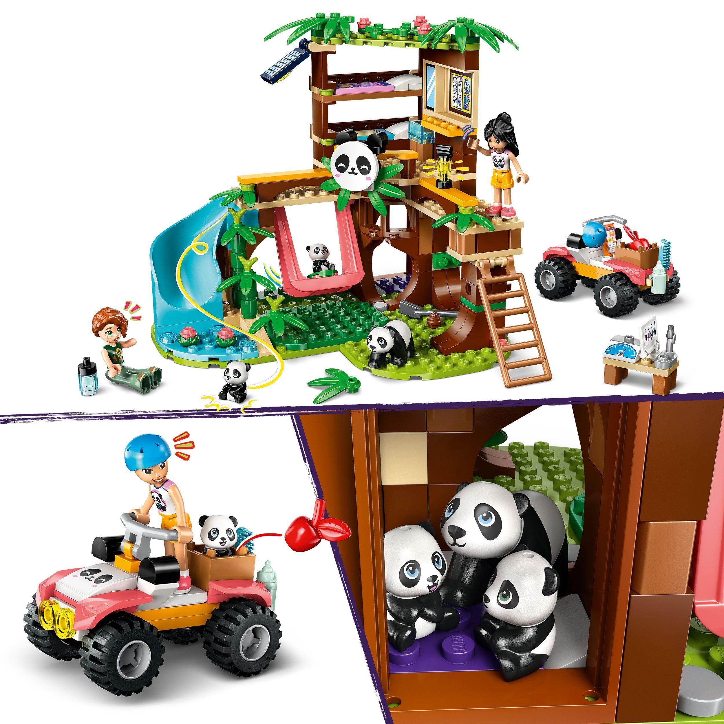 Voir la diapositive 4 : LEGO Friends 42648 Le Sanctuaire des Pandas - Jeu pour Fille ou Garçon dès 7 ans - Cadeau