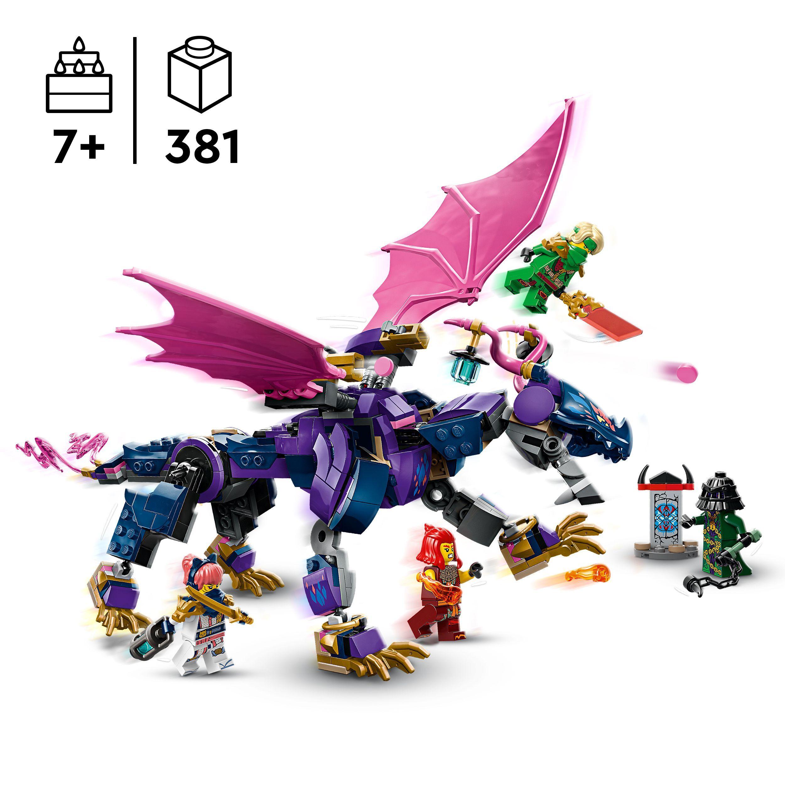 Voir la diapositive 3 : LEGO NINJAGO 71842 Rontu Le Maître Dragon - Jeu de Construction Garçon ou Fille 7 ans