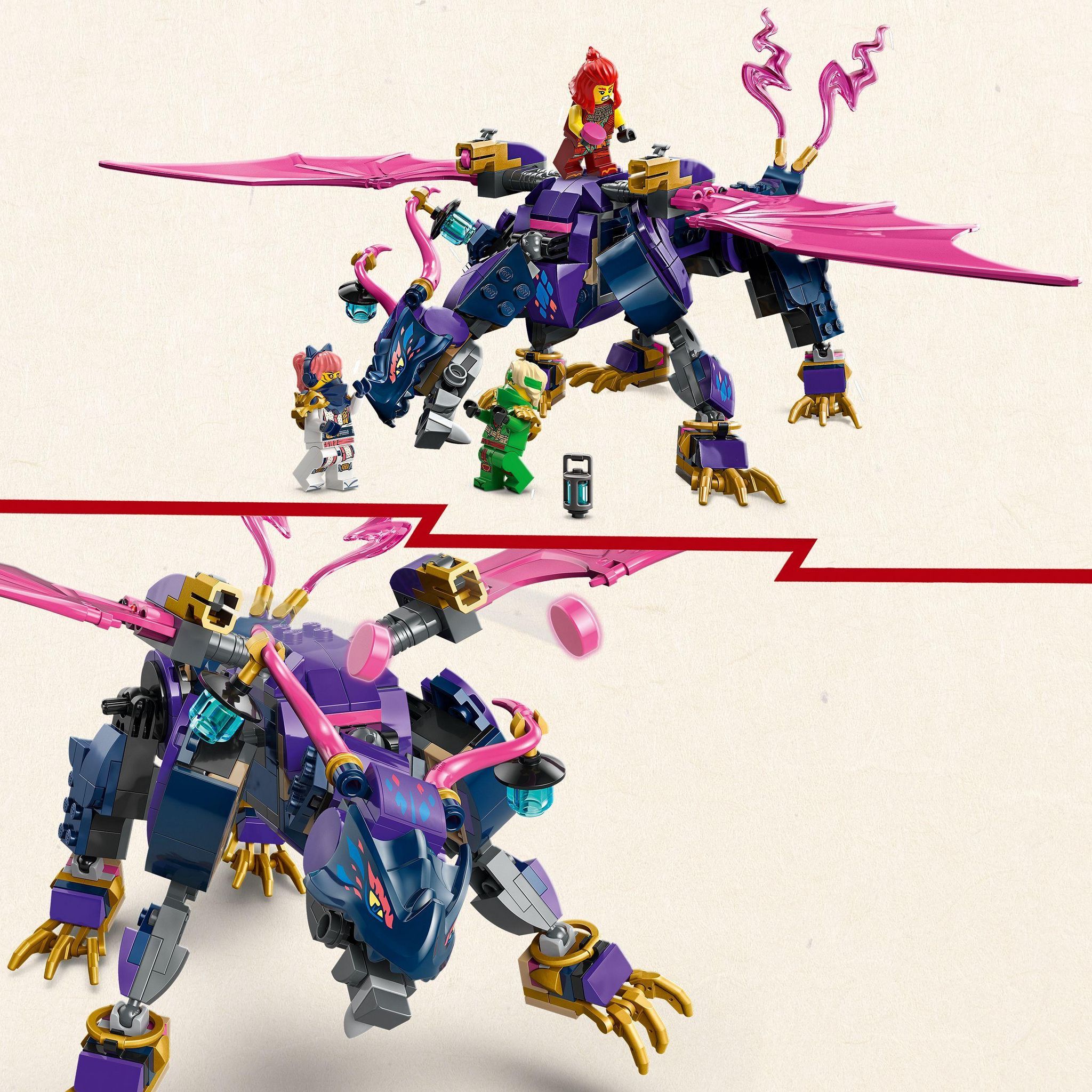 Voir la diapositive 4 : LEGO Ninjago 71842 - Rontu le Maitre Dragon