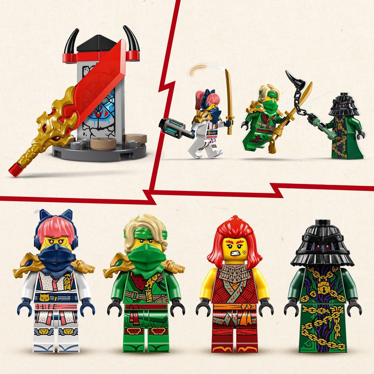 LEGO Ninjago 71842 - Rontu le Maitre Dragon