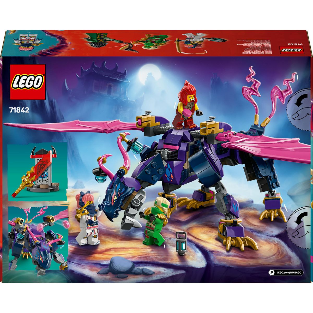 LEGO Ninjago 71842 - Rontu le Maitre Dragon
