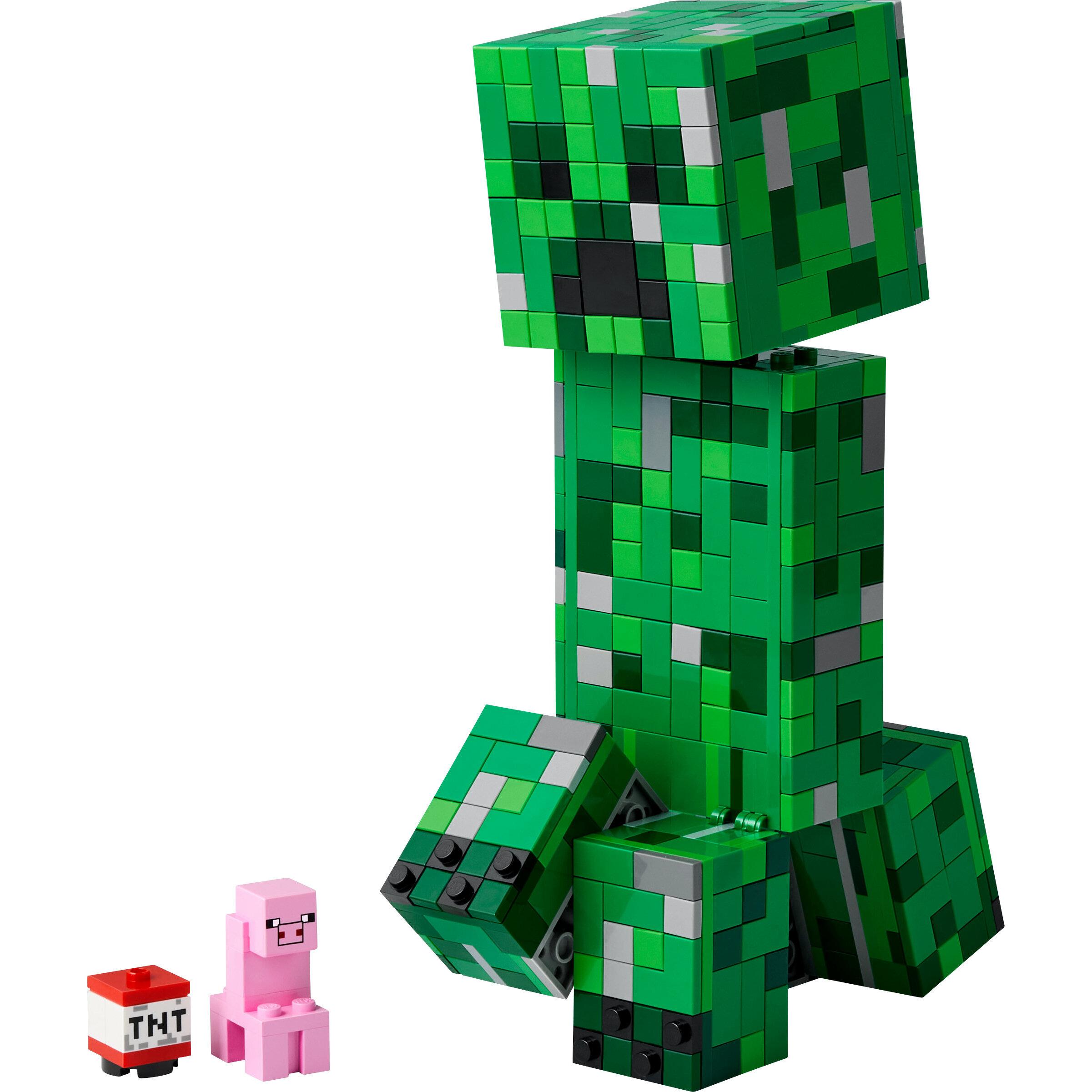 Voir la diapositive 2 : LEGO Minecraft 21276 Le Creeper - Jeu de Construction pour Garçon dès 10 Ans - Figurine