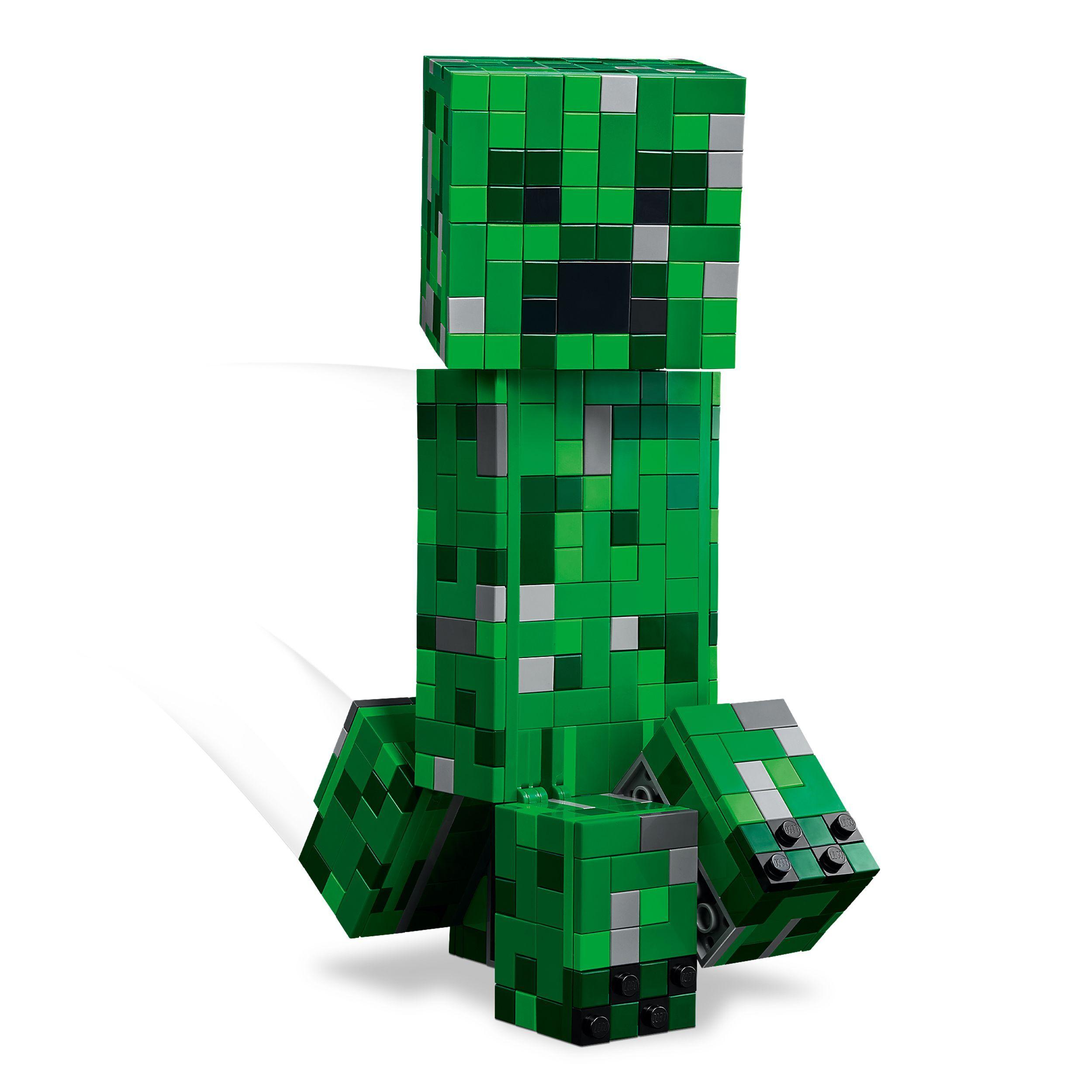 Voir la diapositive 4 : LEGO Minecraft 21276 Le Creeper - Jeu de Construction pour Garçon dès 10 Ans - Figurine