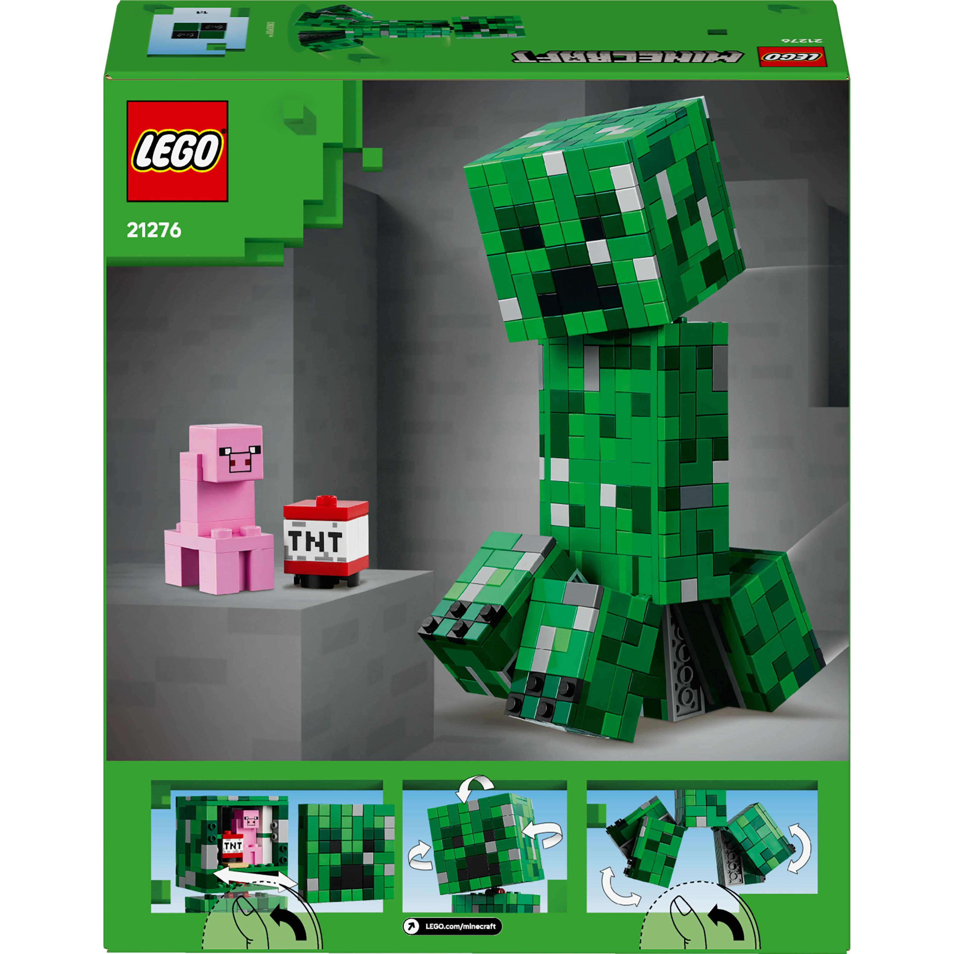 Voir la diapositive 8 : LEGO Minecraft 21276 Le Creeper - Jeu de Construction pour Garçon dès 10 Ans - Figurine