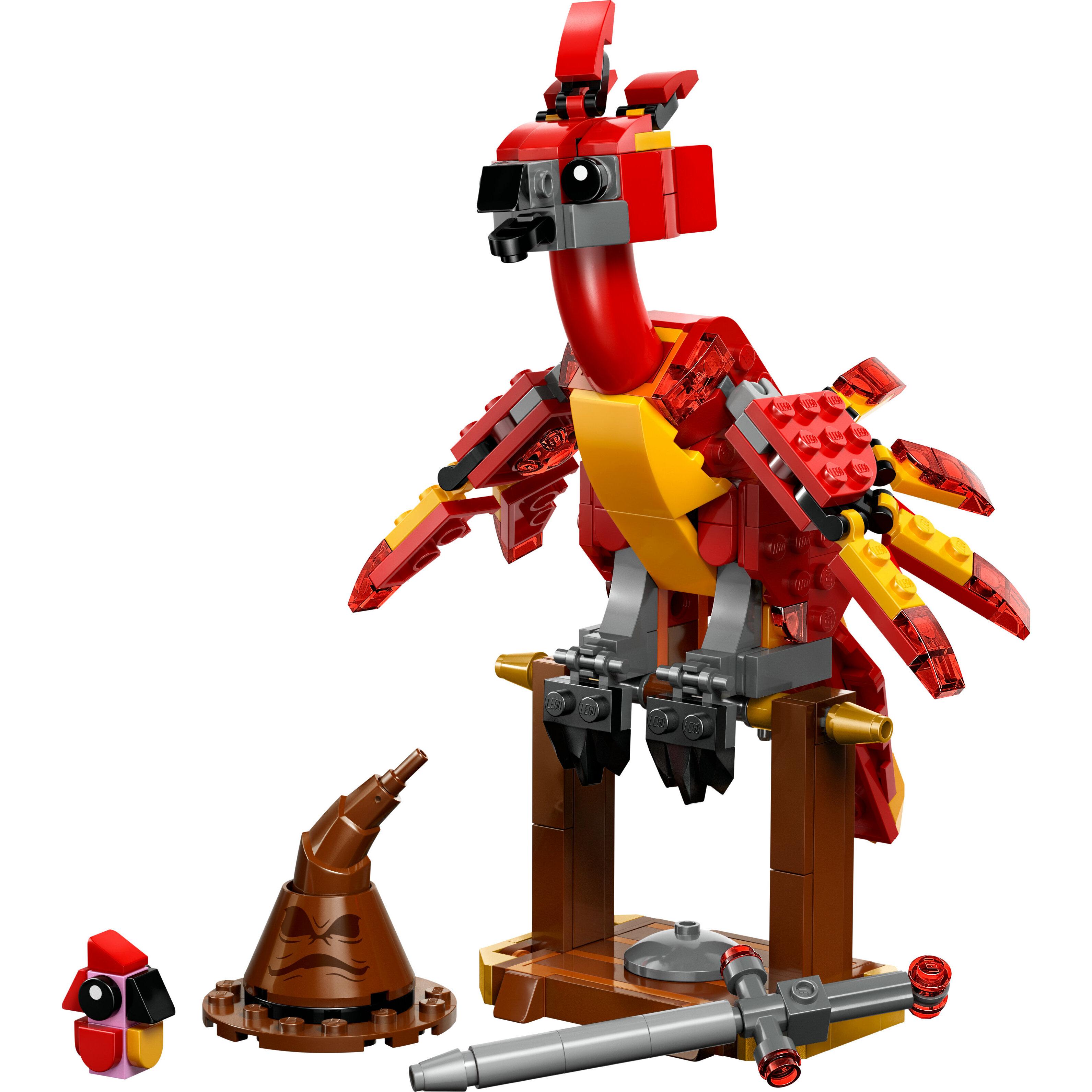 Voir la diapositive 2 : LEGO Harry Potter 76448 Fumseck : Le Phénix de Dumbledore - Jouet Fille ou Garçon 8 ans