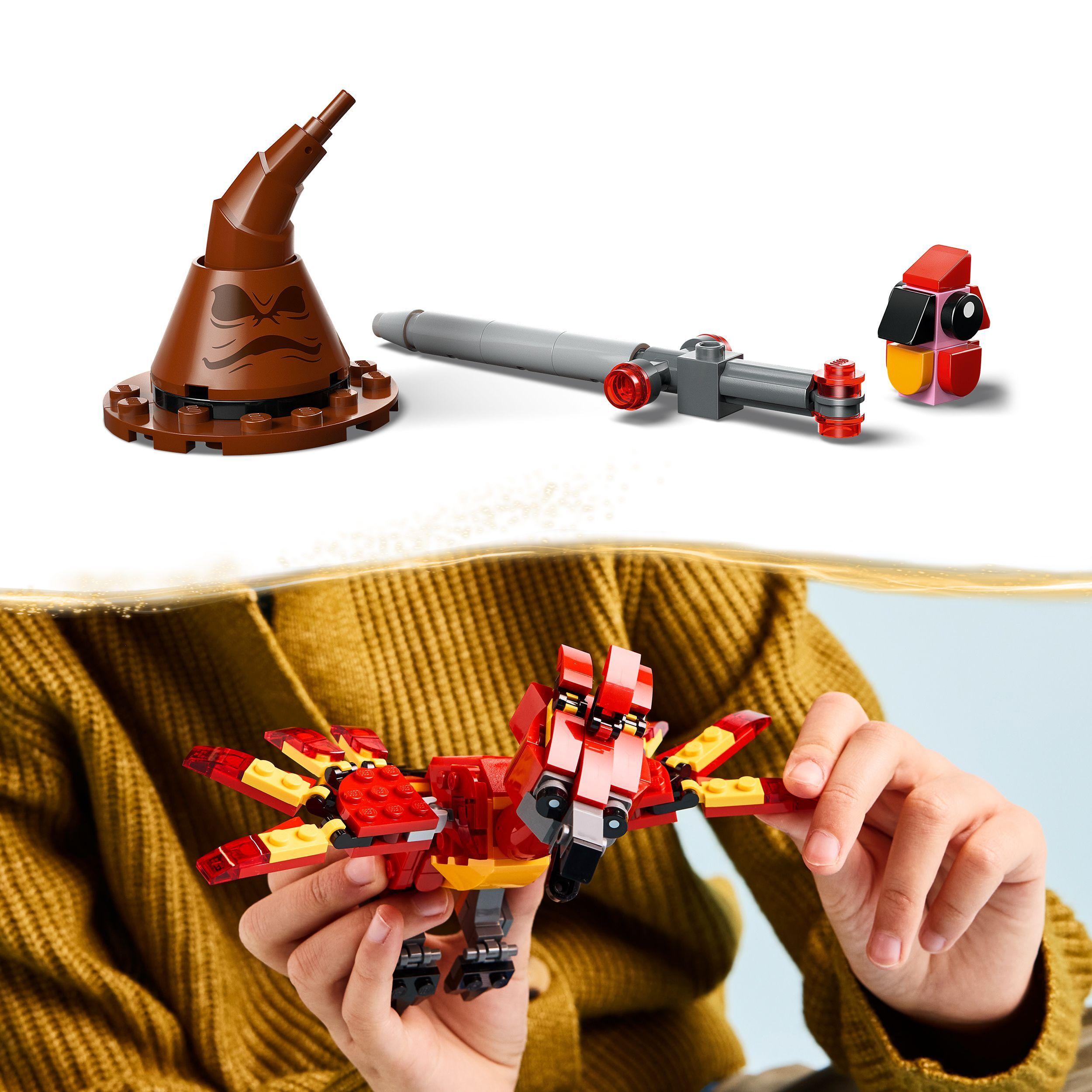 Voir la diapositive 5 : LEGO Harry Potter 76448 Fumseck : Le Phénix de Dumbledore - Jouet Fille ou Garçon 8 ans