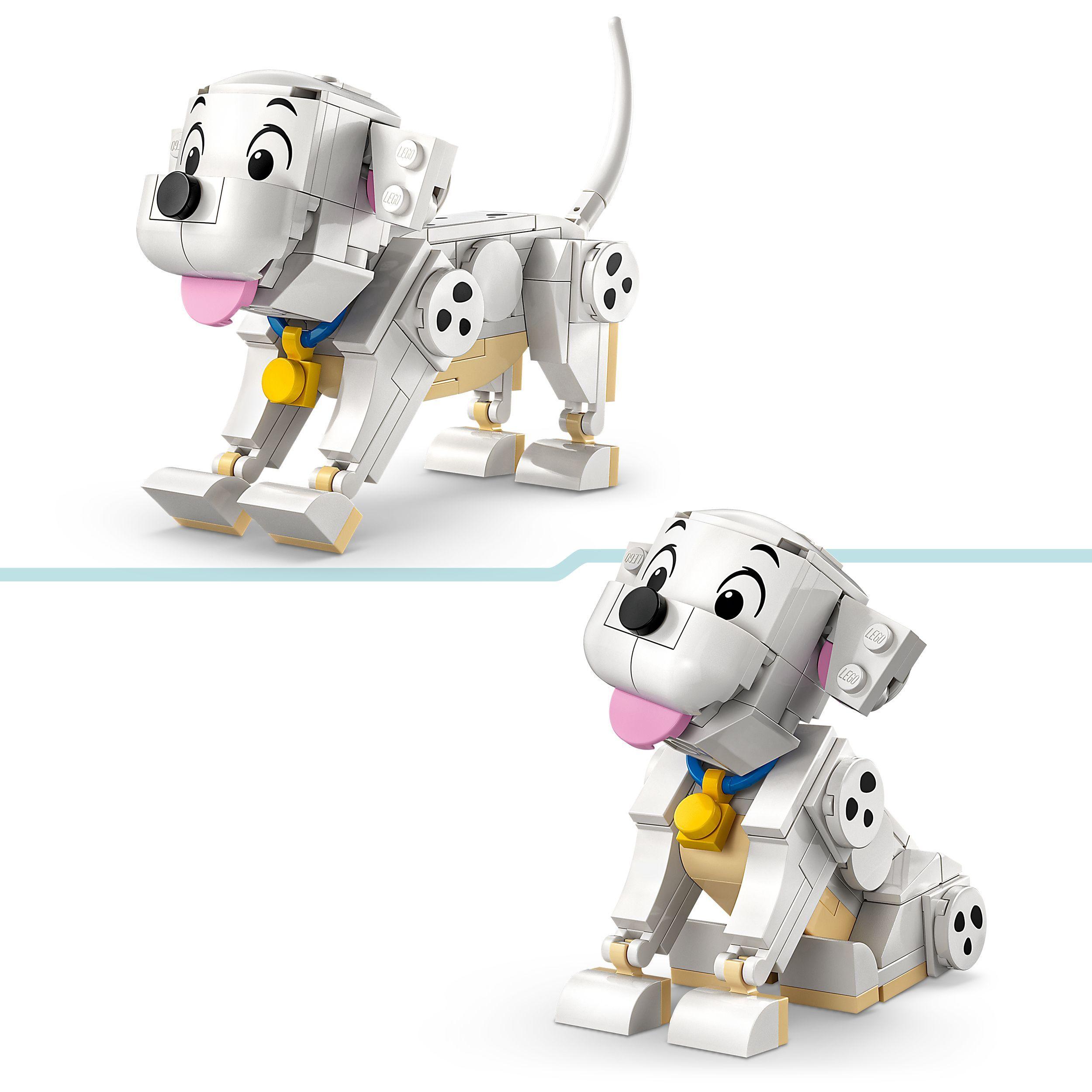 Voir la diapositive 5 : LEGO Disney 43271 - Lucky et Penny, les chiots des 101 Dalmatiens