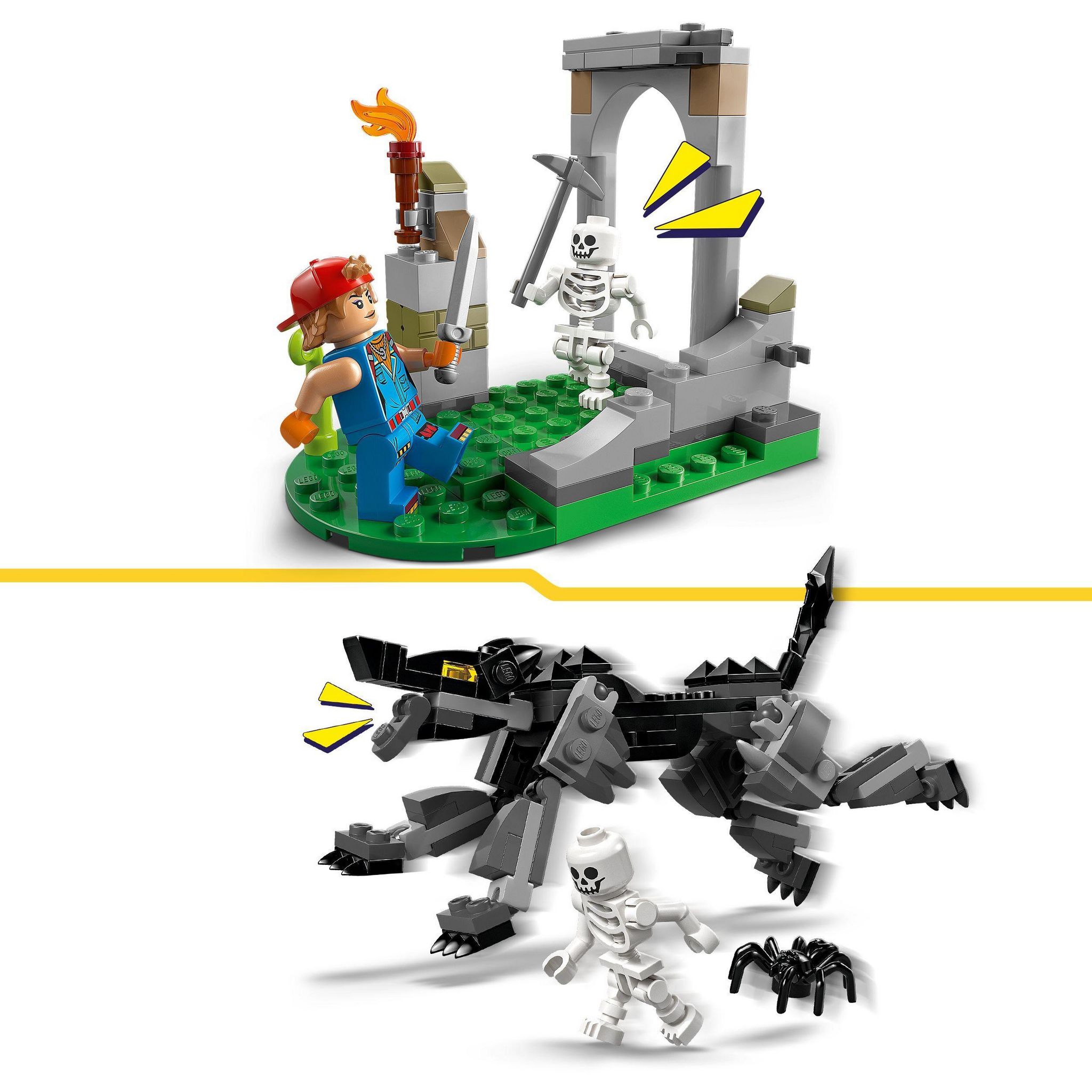 Voir la diapositive 4 : LEGO Fortnite 77075 - le Camp de Banane et Mecano