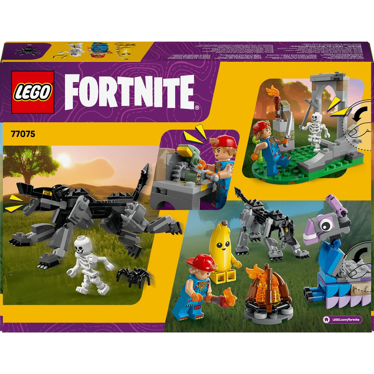 LEGO Fortnite 77075 - le Camp de Banane et Mecano