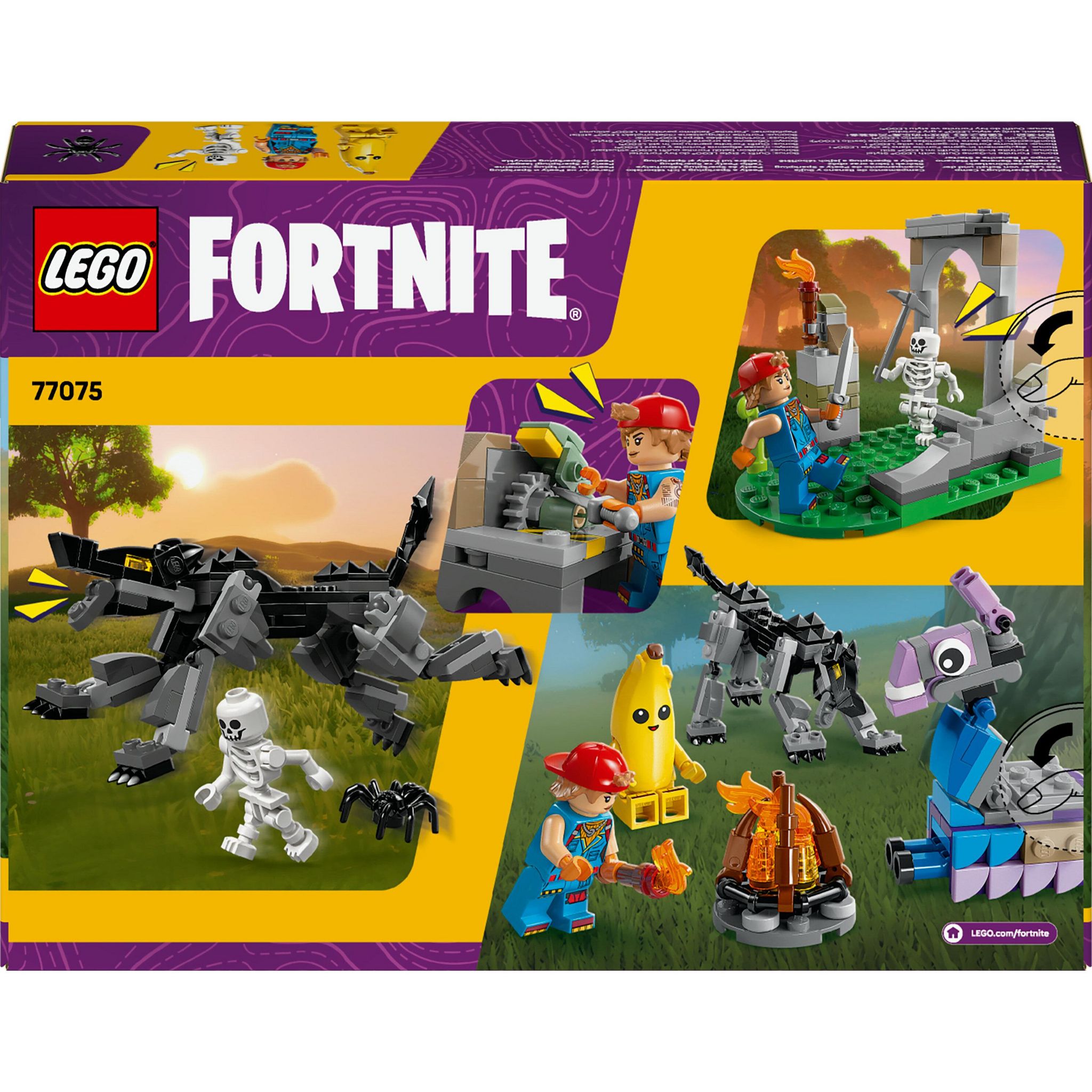 Voir la diapositive 8 : LEGO Fortnite 77075 - le Camp de Banane et Mecano