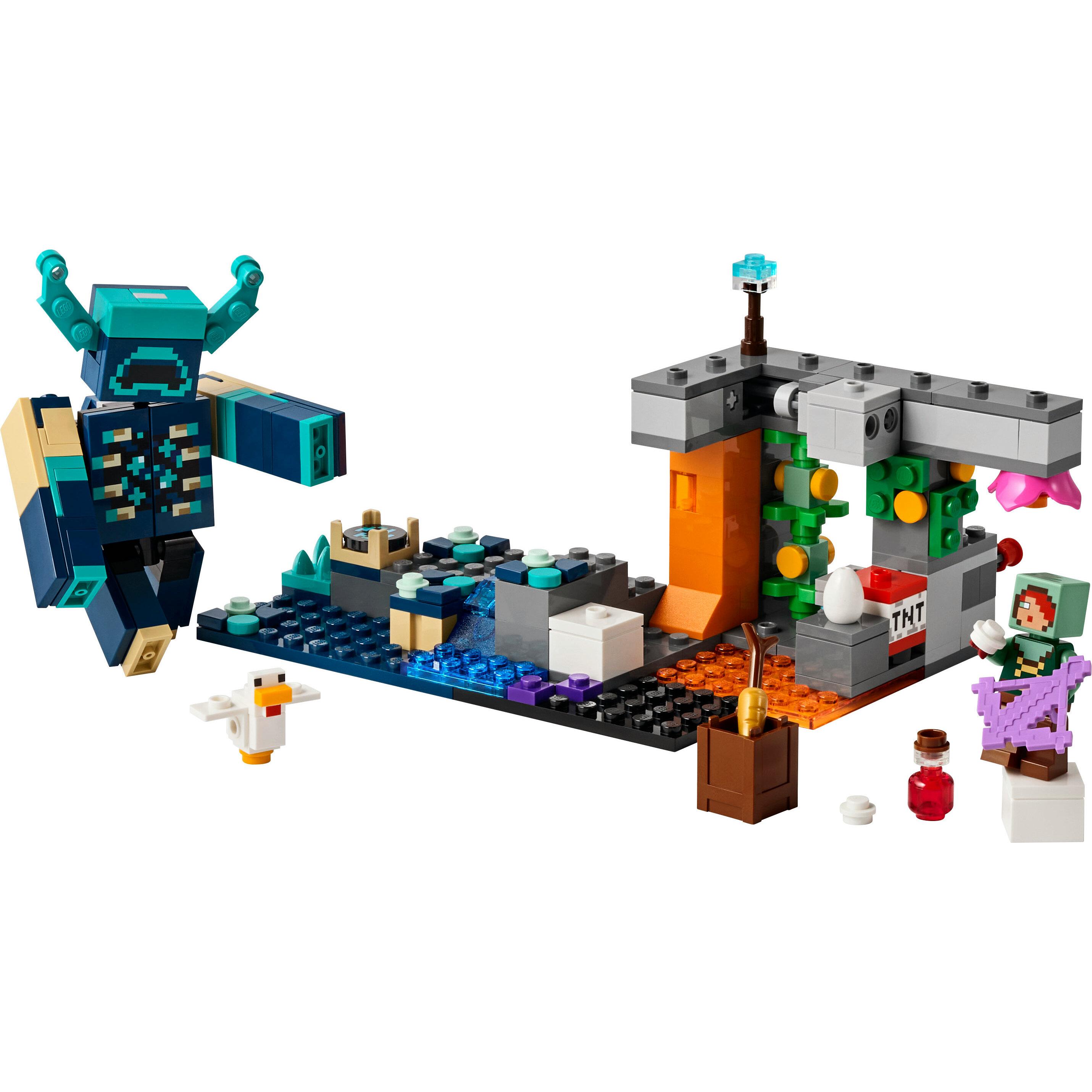 Voir la diapositive 2 : LEGO Minecraft 21274 La Rencontre avec le Warden - Jouet Collector Garçon ou Fille 7 ans