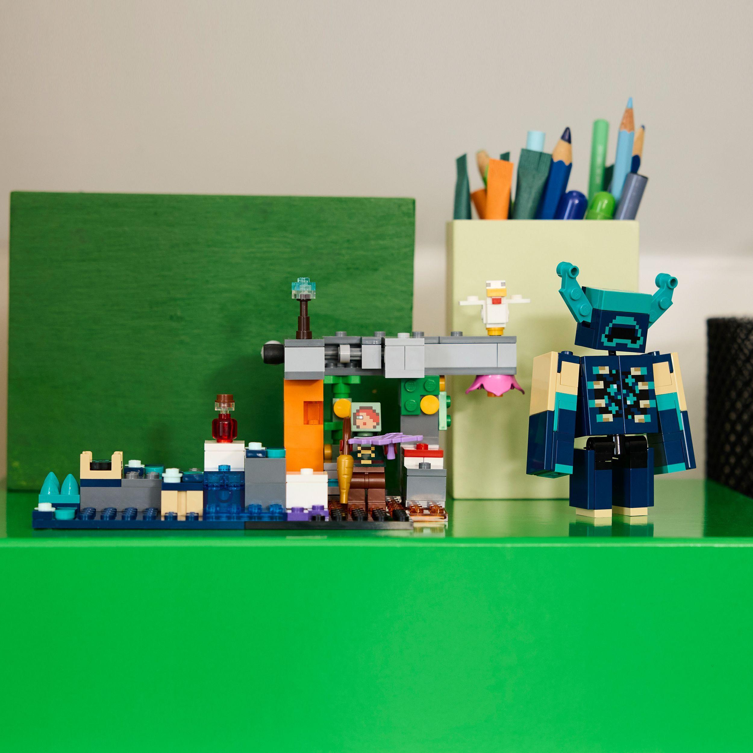 Voir la diapositive 6 : LEGO Minecraft 21274 La Rencontre avec le Warden - Jouet Collector Garçon ou Fille 7 ans