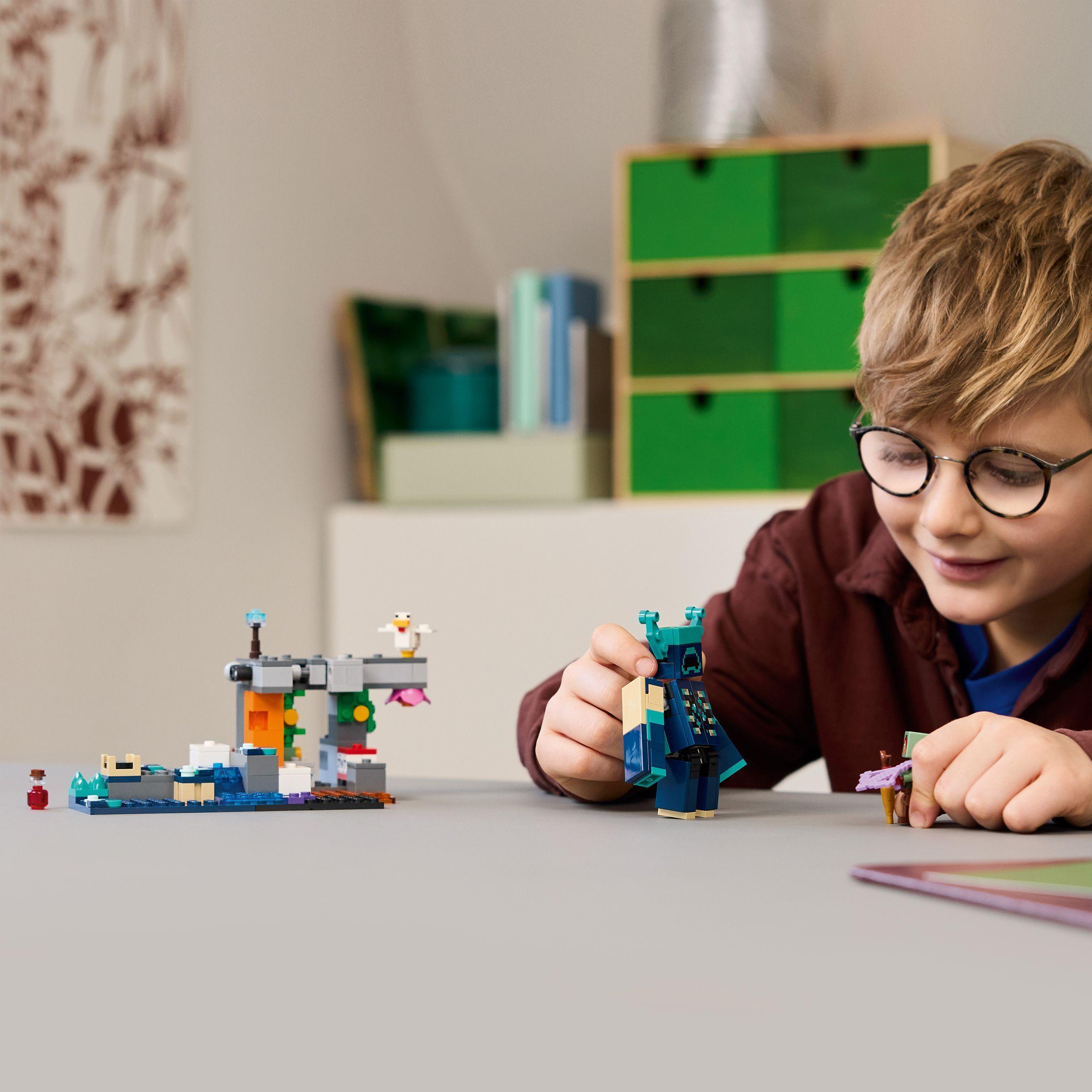 Voir la diapositive 7 : LEGO Minecraft 21274 La Rencontre avec le Warden - Jouet Collector Garçon ou Fille 7 ans
