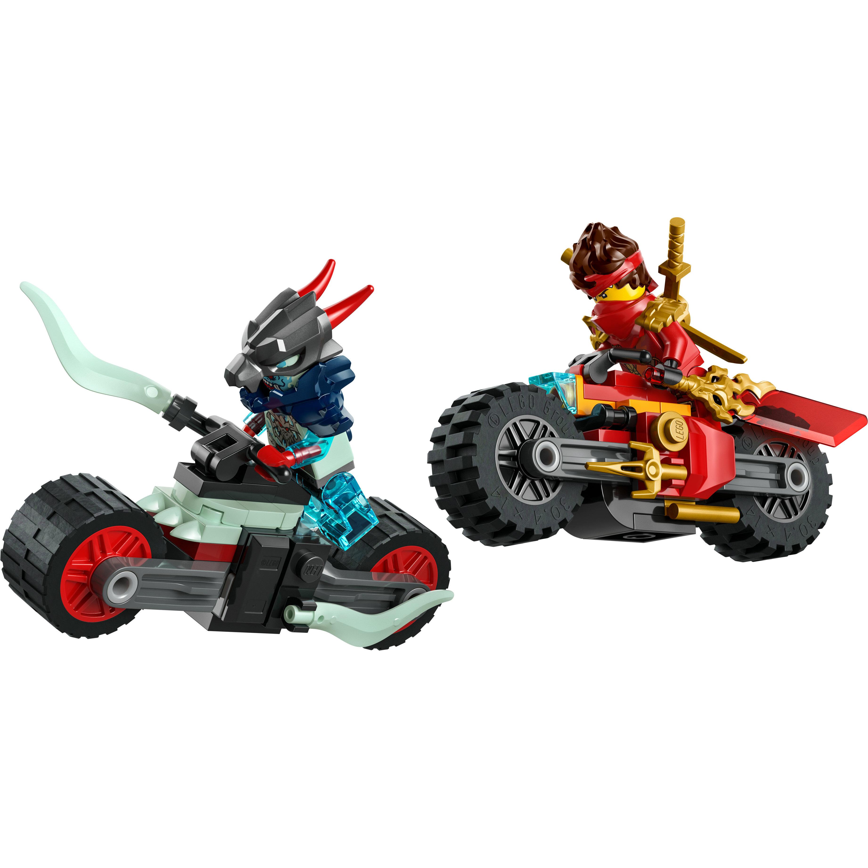 Voir la diapositive 2 : LEGO NINJAGO 71838 Kai et la Course de Motos - Jeu de Construction Garçon ou Fille 6 ans