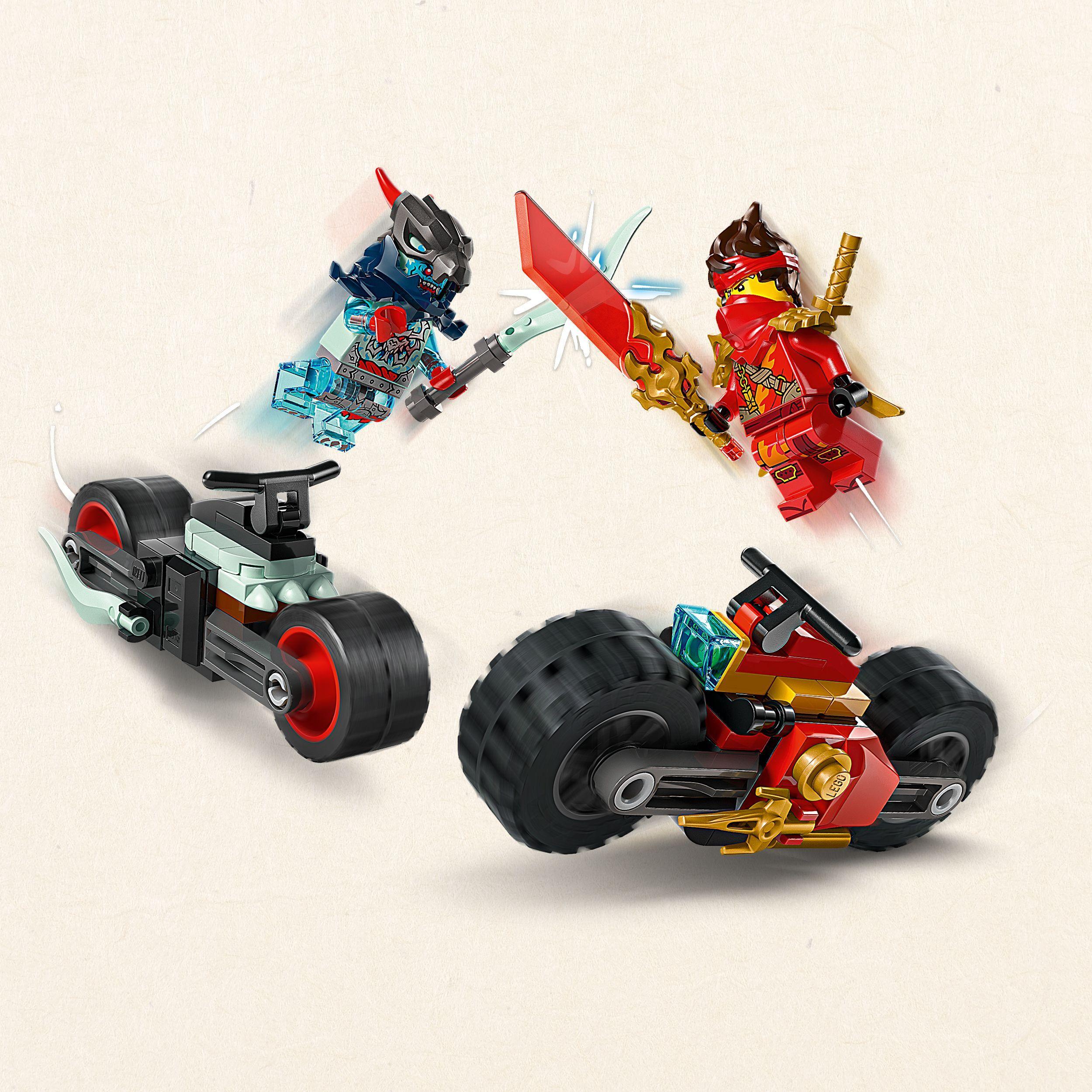 Voir la diapositive 4 : LEGO NINJAGO 71838 Kai et la Course de Motos - Jeu de Construction Garçon ou Fille 6 ans