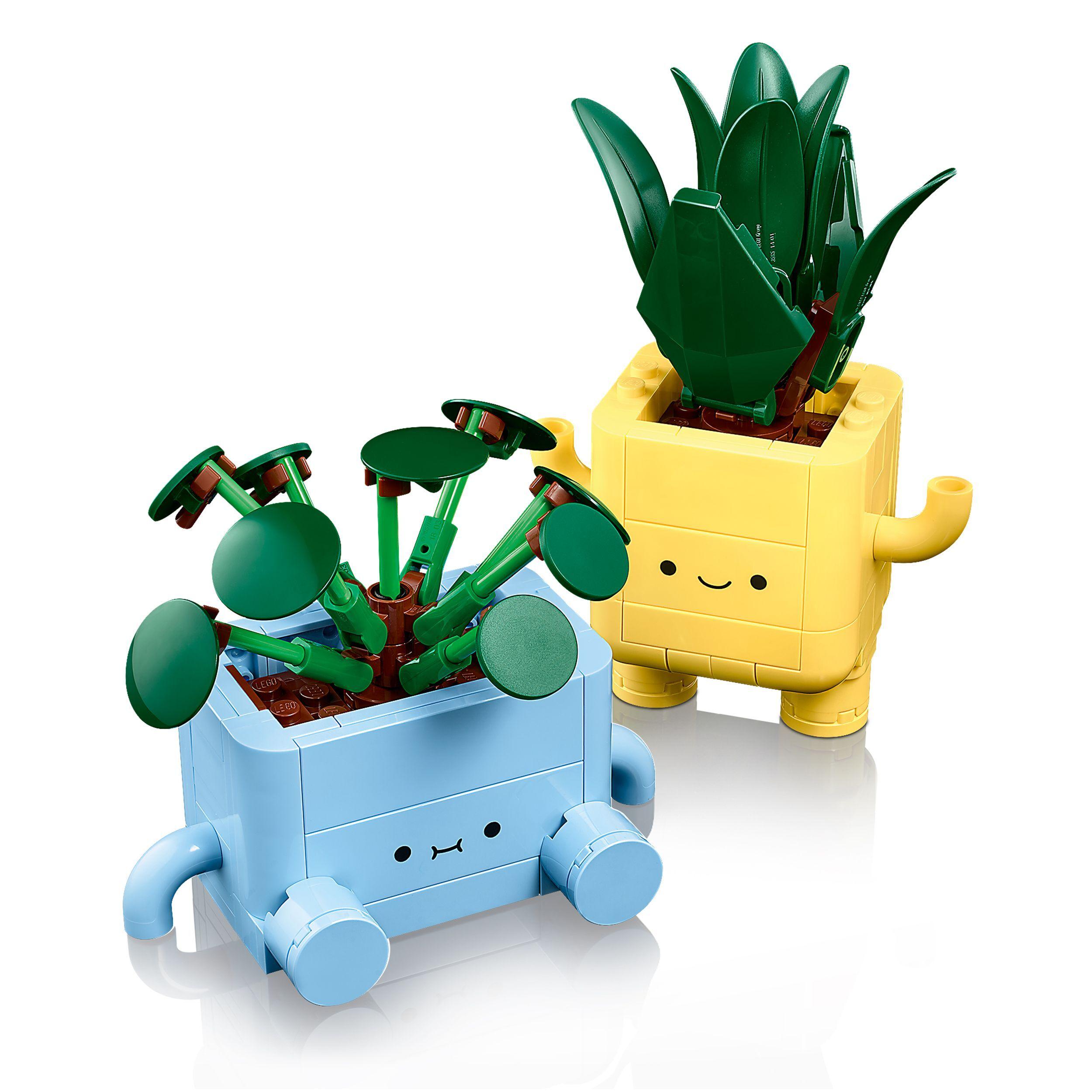 Voir la diapositive 4 : LEGO Botanicals 10349 Petites Plantes Souriantes - Jeu de Construction dès 9 ans - Cadeau