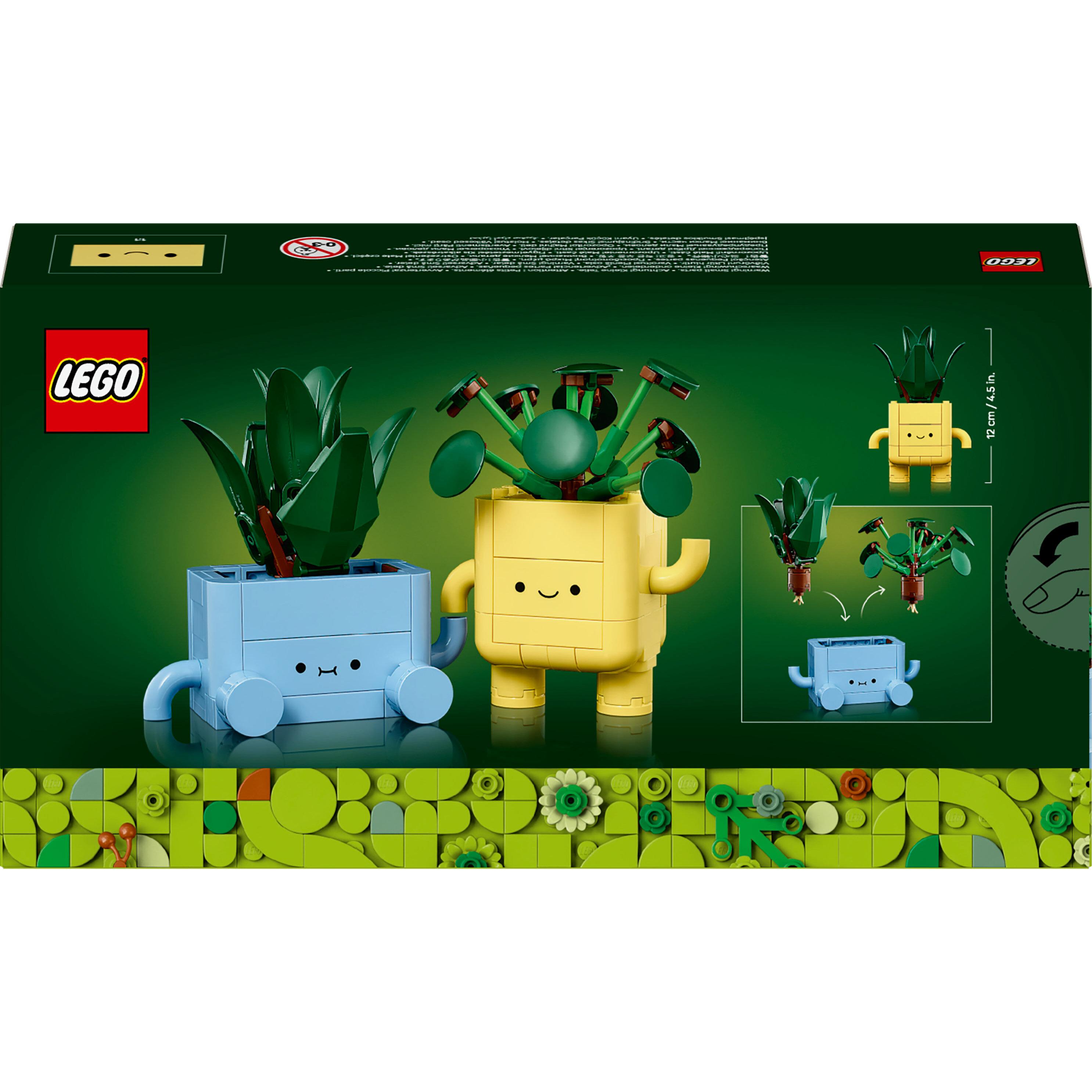Voir la diapositive 8 : LEGO Botanicals 10349 Petites Plantes Souriantes - Jeu de Construction dès 9 ans - Cadeau