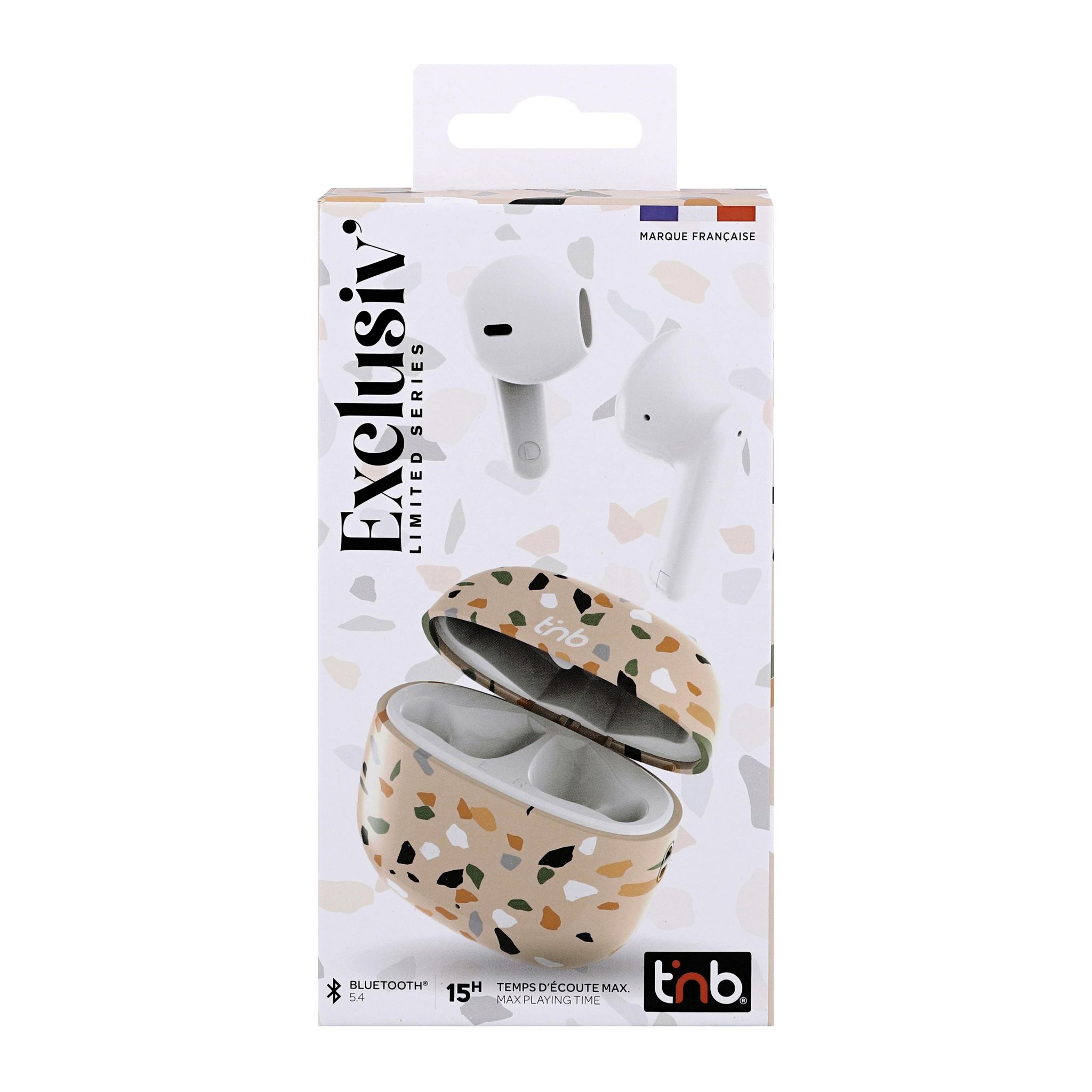 Voir la diapositive 5 : TNB Écouteurs Exclusiv Terrazzo TWS