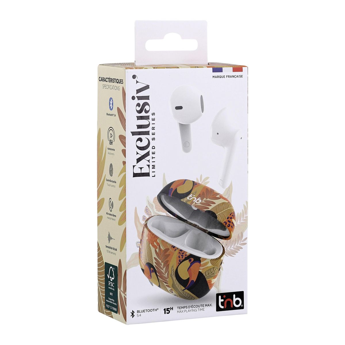TNB Écouteurs Exclusiv Toucan TWS