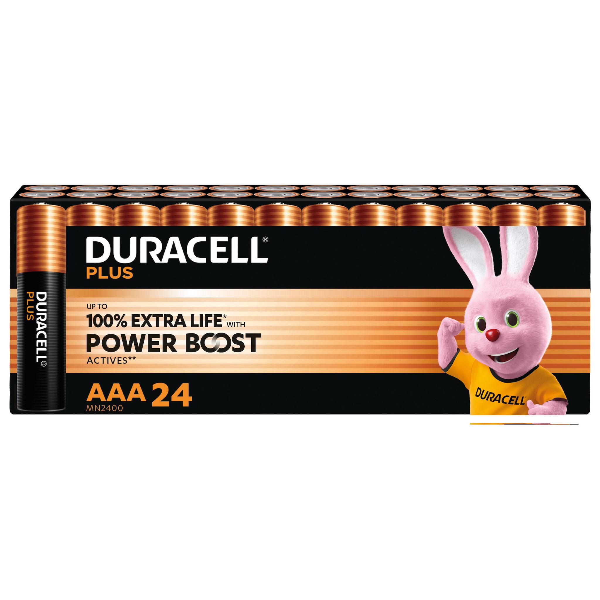 DURACELL Piles Plus Powerboost AAA x24 paniere