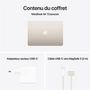 Voir la diapositive 11 : APPLE Ordinateur portable MacBook Air 13'' 256 Go SSD 16 Go RAM Puce M4 - Lumière Stellaire