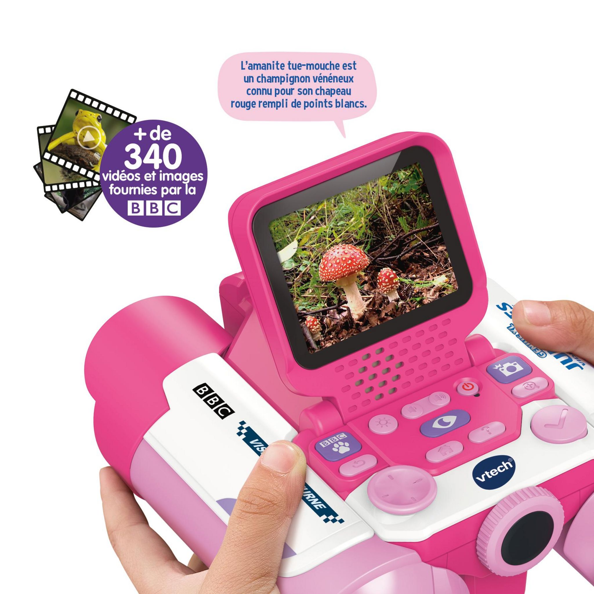 Voir la diapositive 5 : VTECH Jumelles Genius XL - Rose