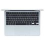 Voir la diapositive 2 : APPLE Ordinateur portable MacBook Air 13'' 256 Go SSD 16 Go RAM Puce M4 - Bleu ciel