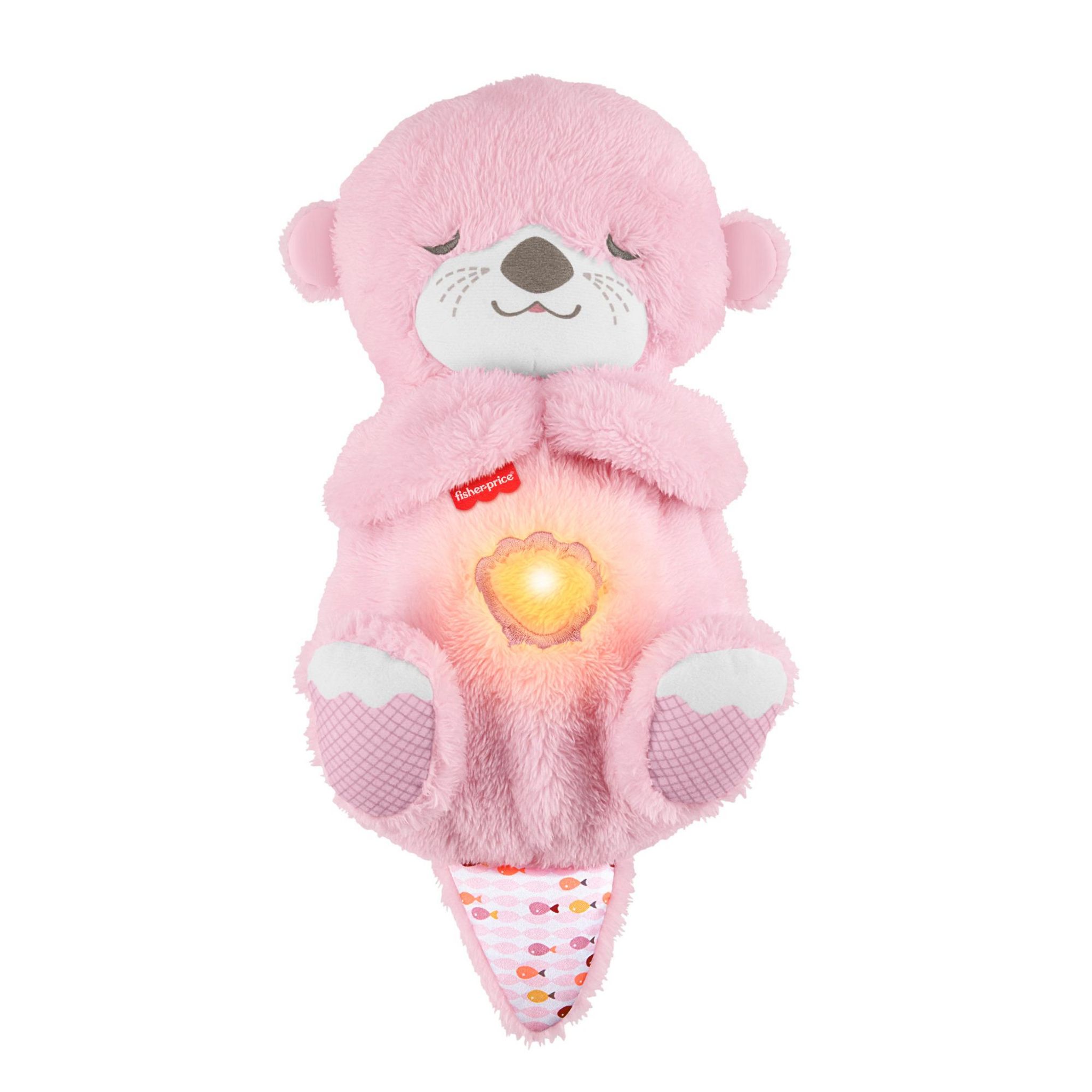 Voir la diapositive 2 : MATTEL Peluche Ma loutre Câlins - Rose