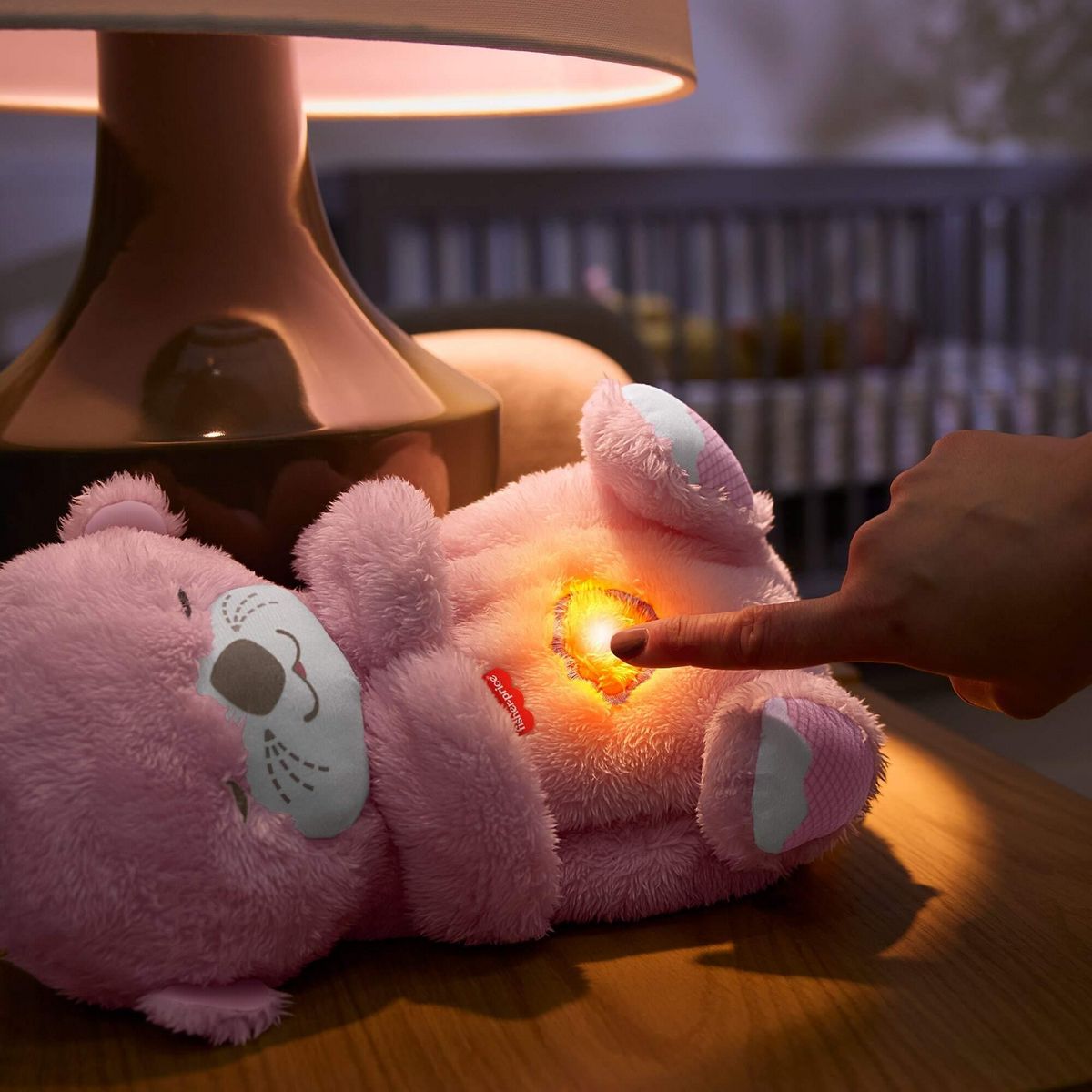 MATTEL Peluche Ma loutre Câlins - Rose