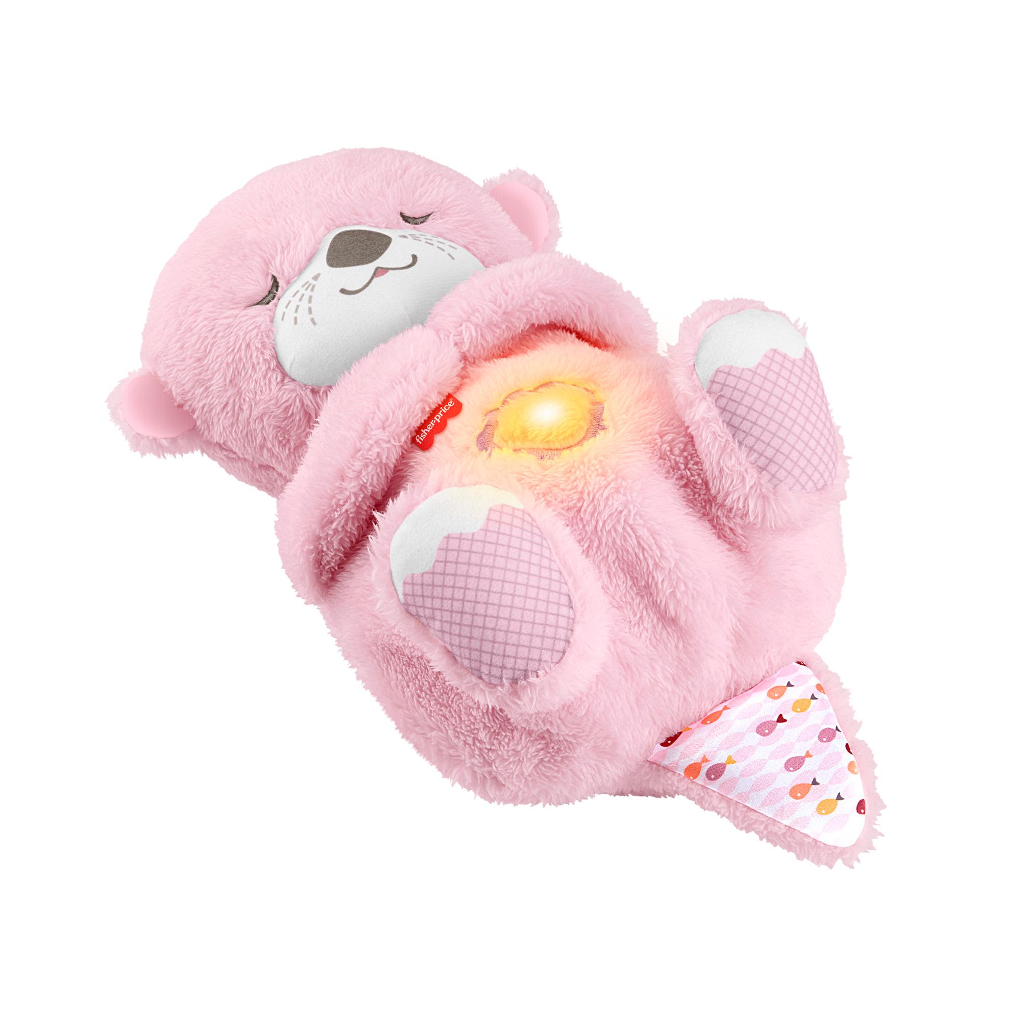Voir la diapositive 5 : MATTEL Peluche Ma loutre Câlins - Rose