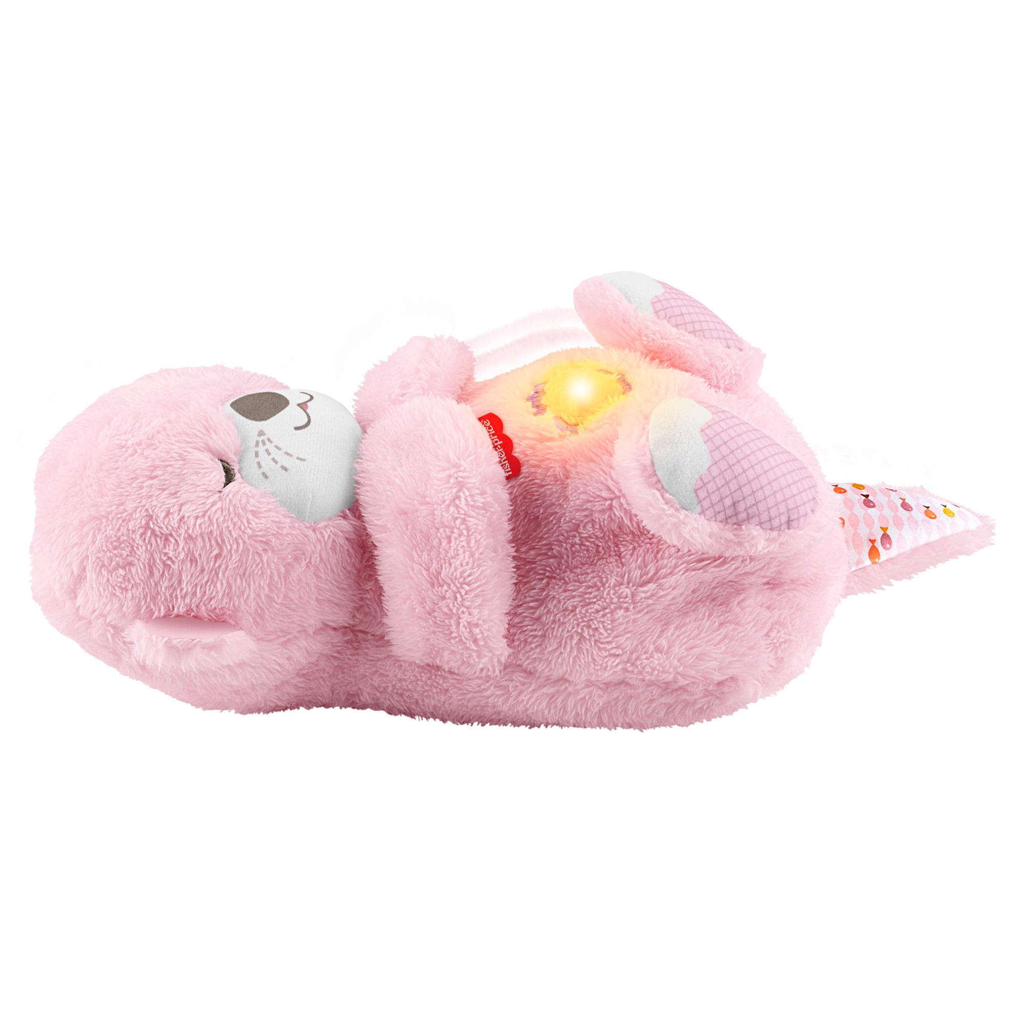 Voir la diapositive 6 : MATTEL Peluche Ma loutre Câlins - Rose