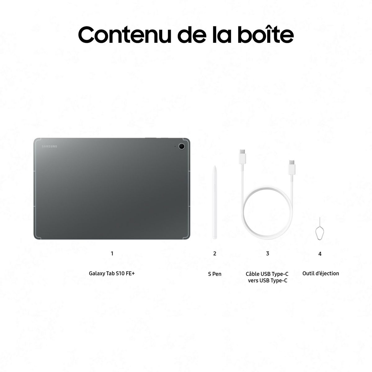 SAMSUNG Tablette tactile Galaxy S10 FE+