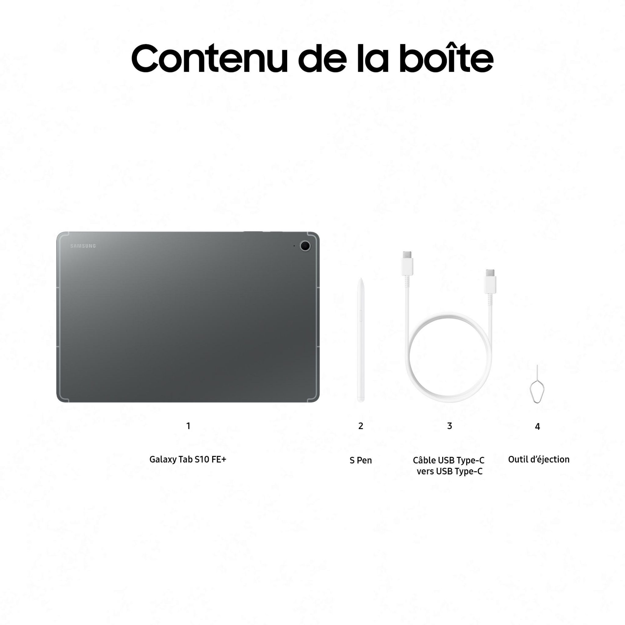 Voir la diapositive 6 : SAMSUNG Tablette tactile Galaxy S10 FE+
