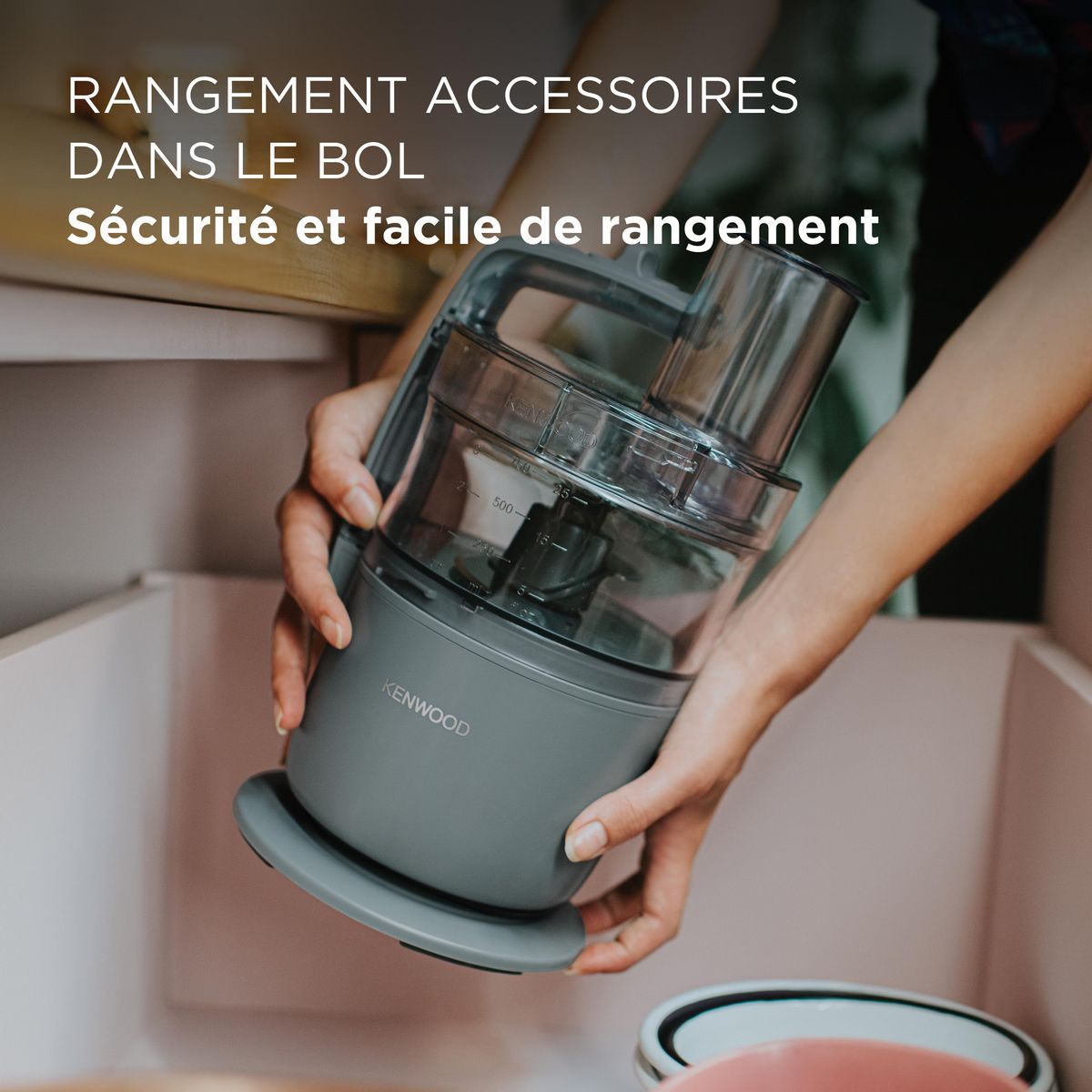 KENWOOD Robot multifonction FDP22000GY - Gris bleu