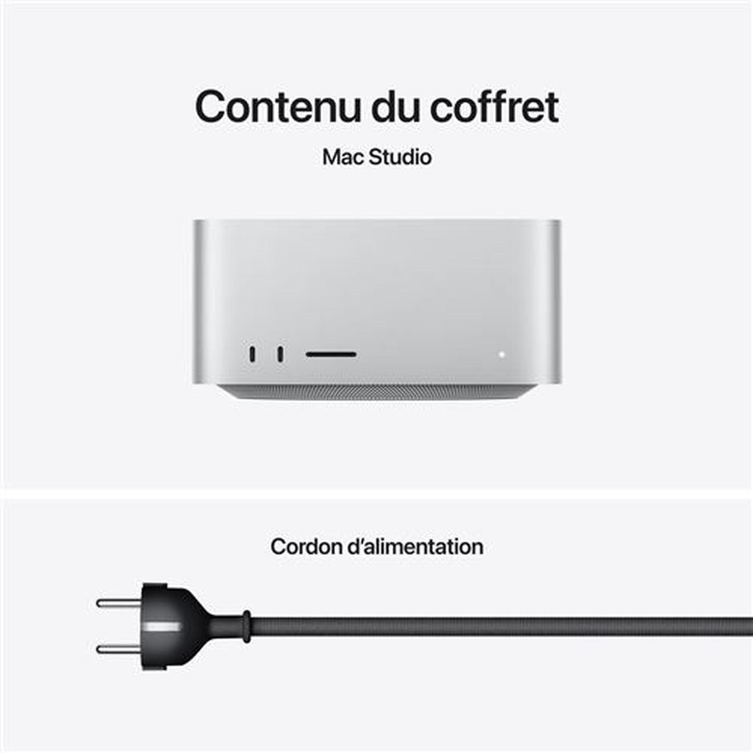 Voir la diapositive 9 : APPLE Mac Studio 512 Go SSD 36 Go RAM Puce M4 Max