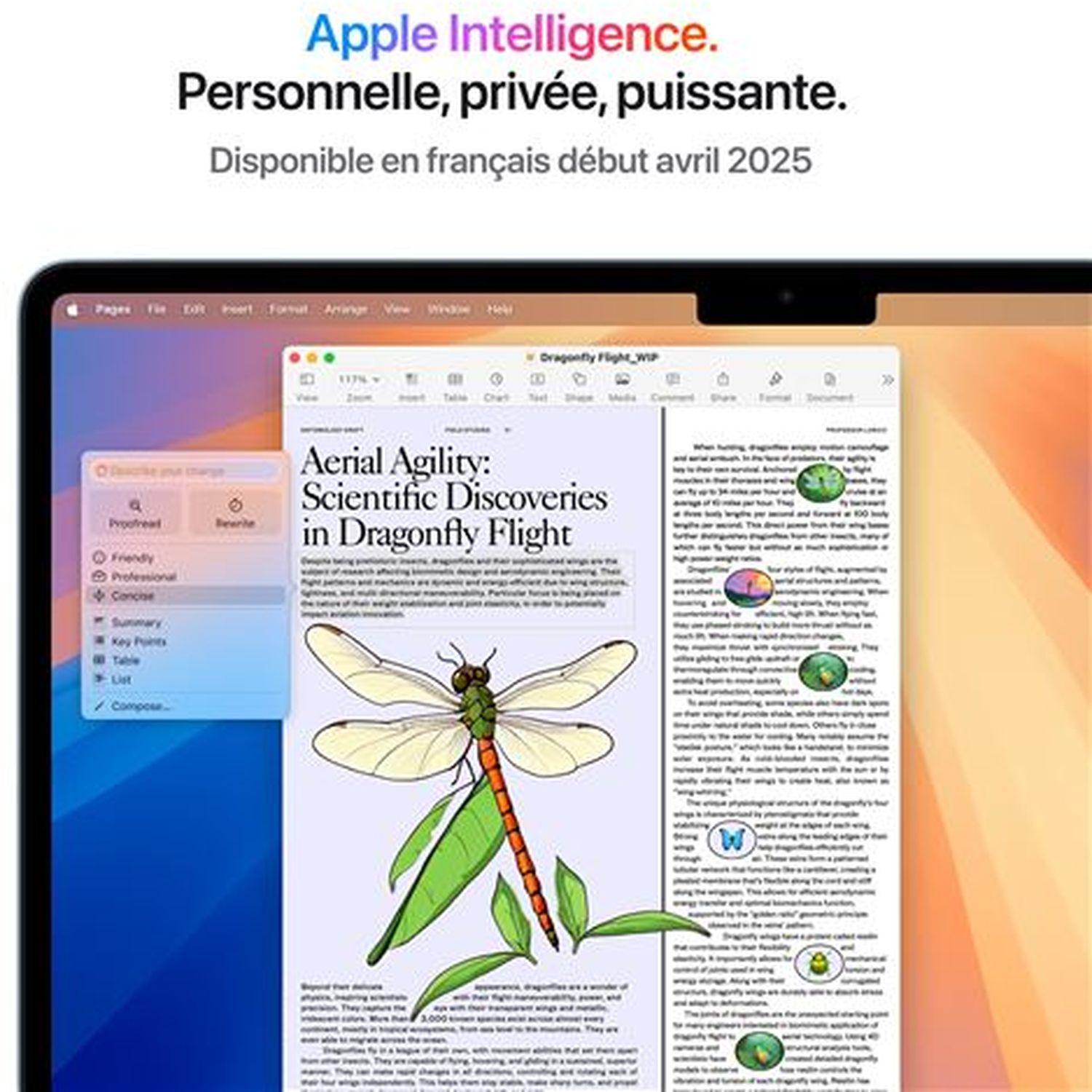 Voir la diapositive 6 : APPLE Ordinateur portable MacBook Air 13'' 512 Go SSD 24Go RAM Puce M4 - Midnight
