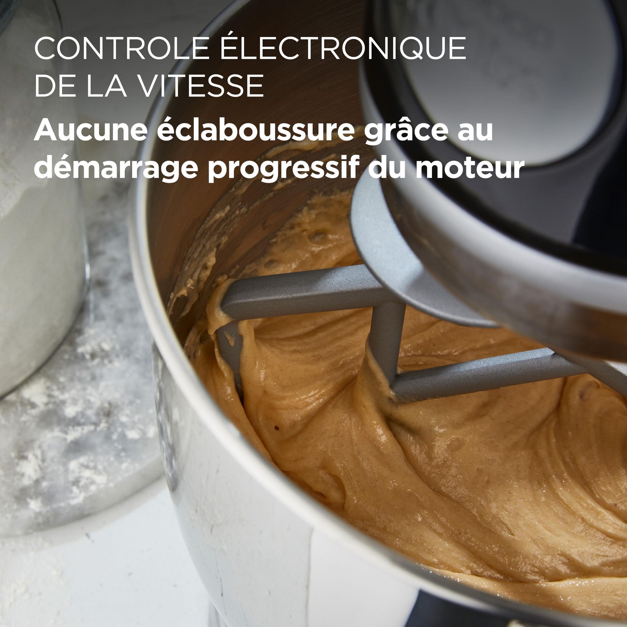Voir la diapositive 4 : KENWOOD Robot pâtissier multifonction KMX750BK - Noir et gris