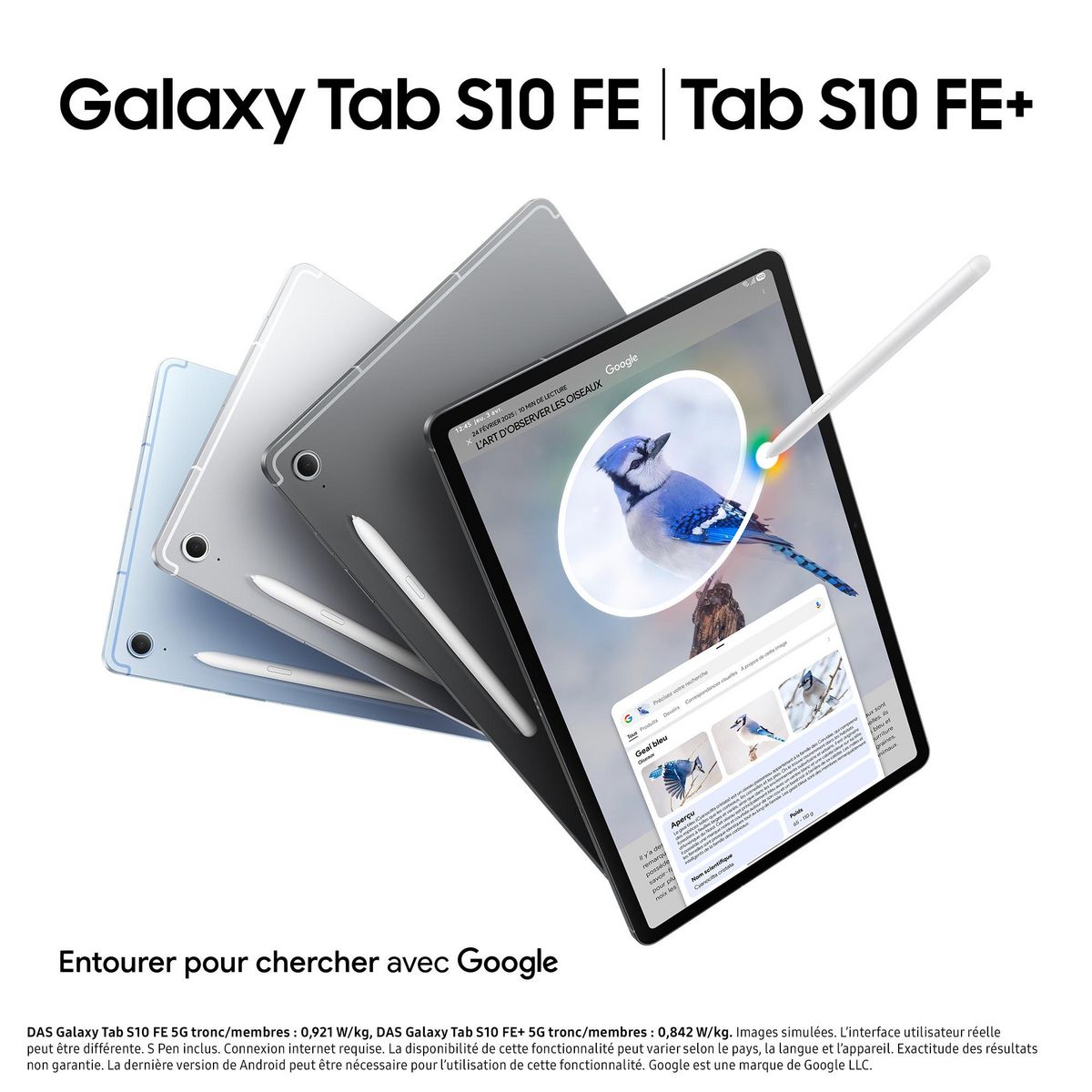 SAMSUNG Tablette tactile Galaxy S10 FE