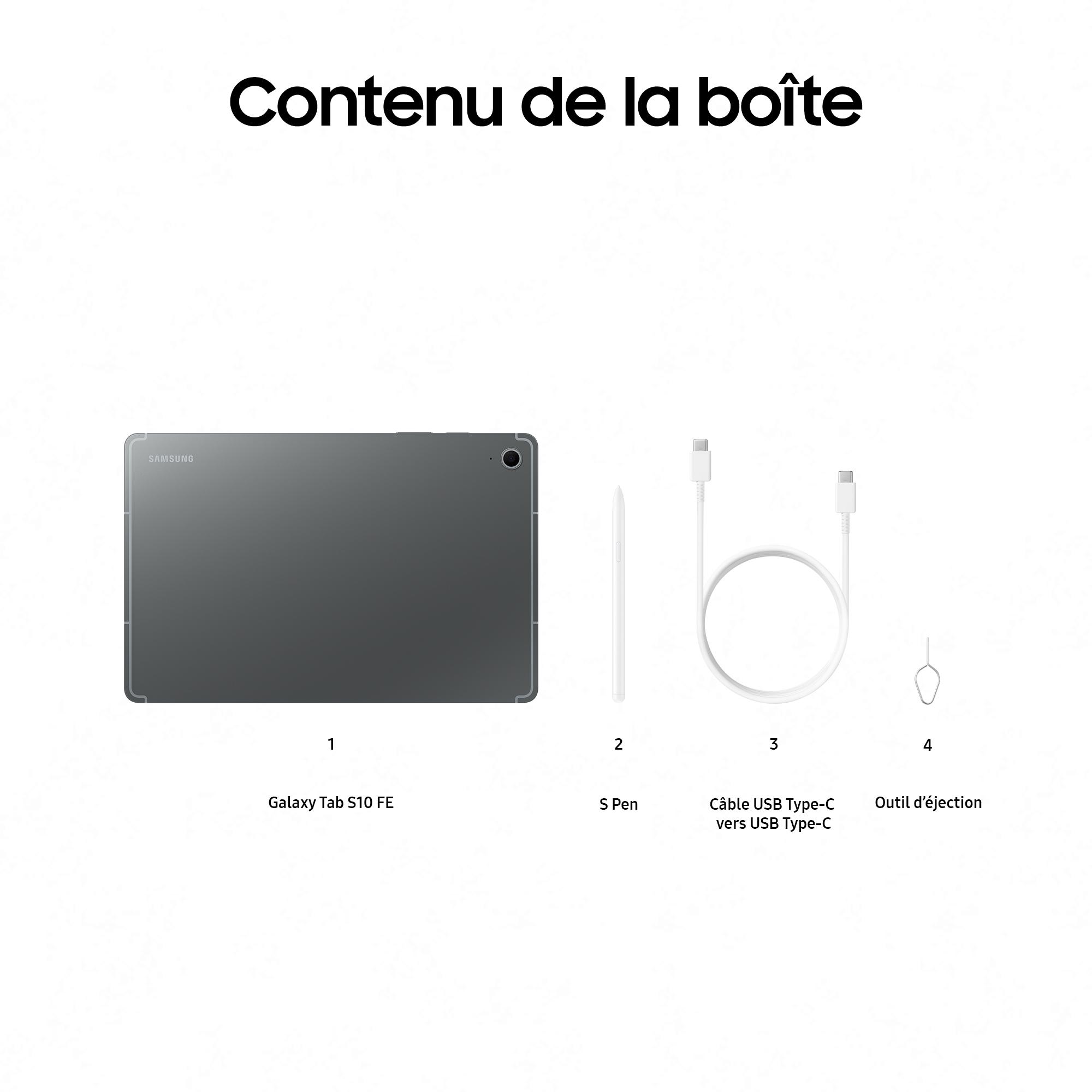 Voir la diapositive 6 : SAMSUNG Tablette tactile Galaxy S10 FE